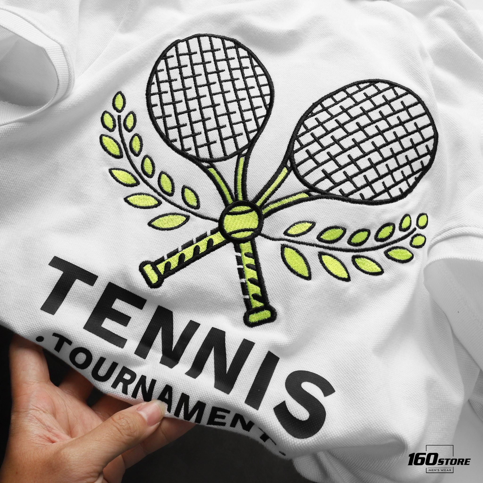 Áo polo MASCUS Tennis Tournament