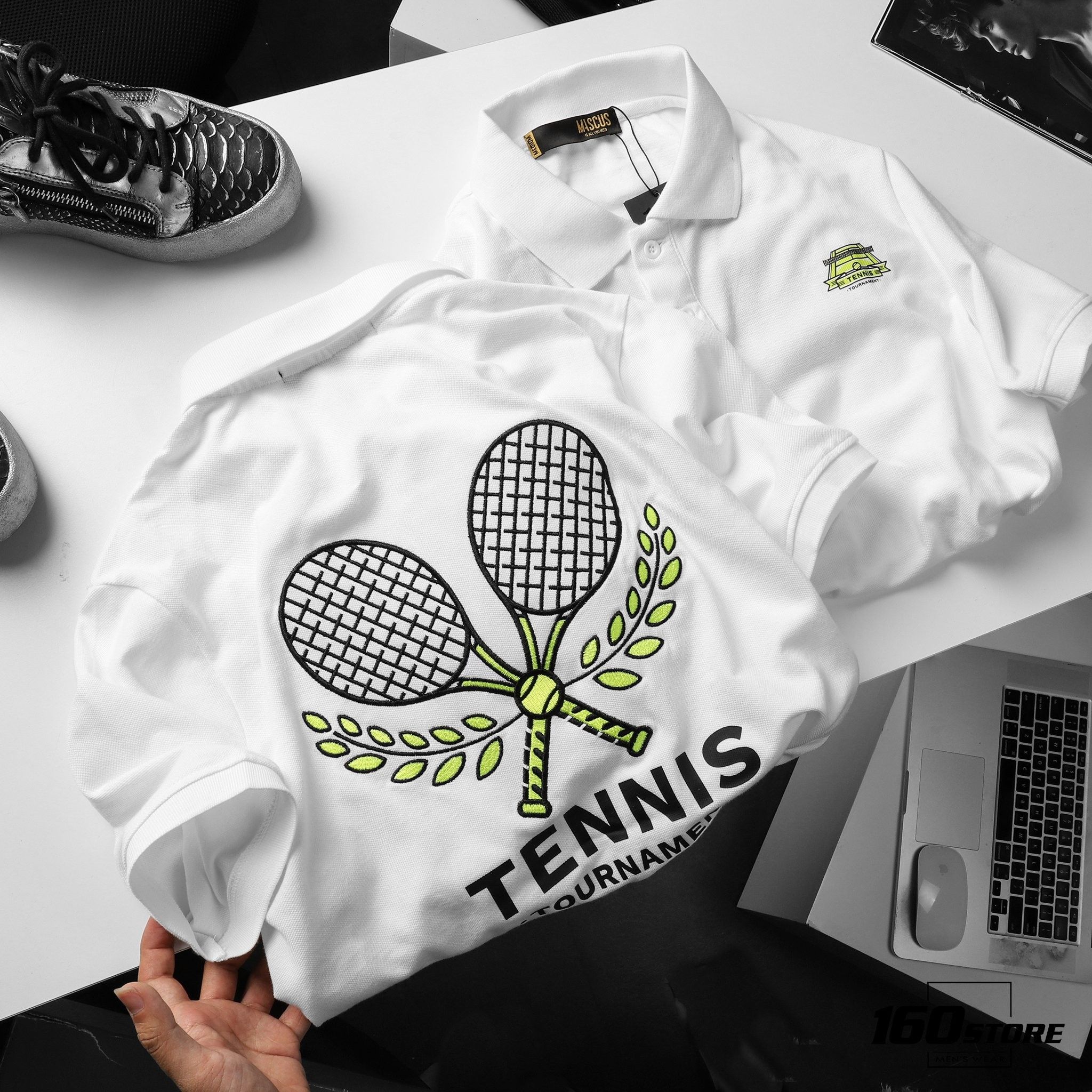 Áo polo MASCUS Tennis Tournament