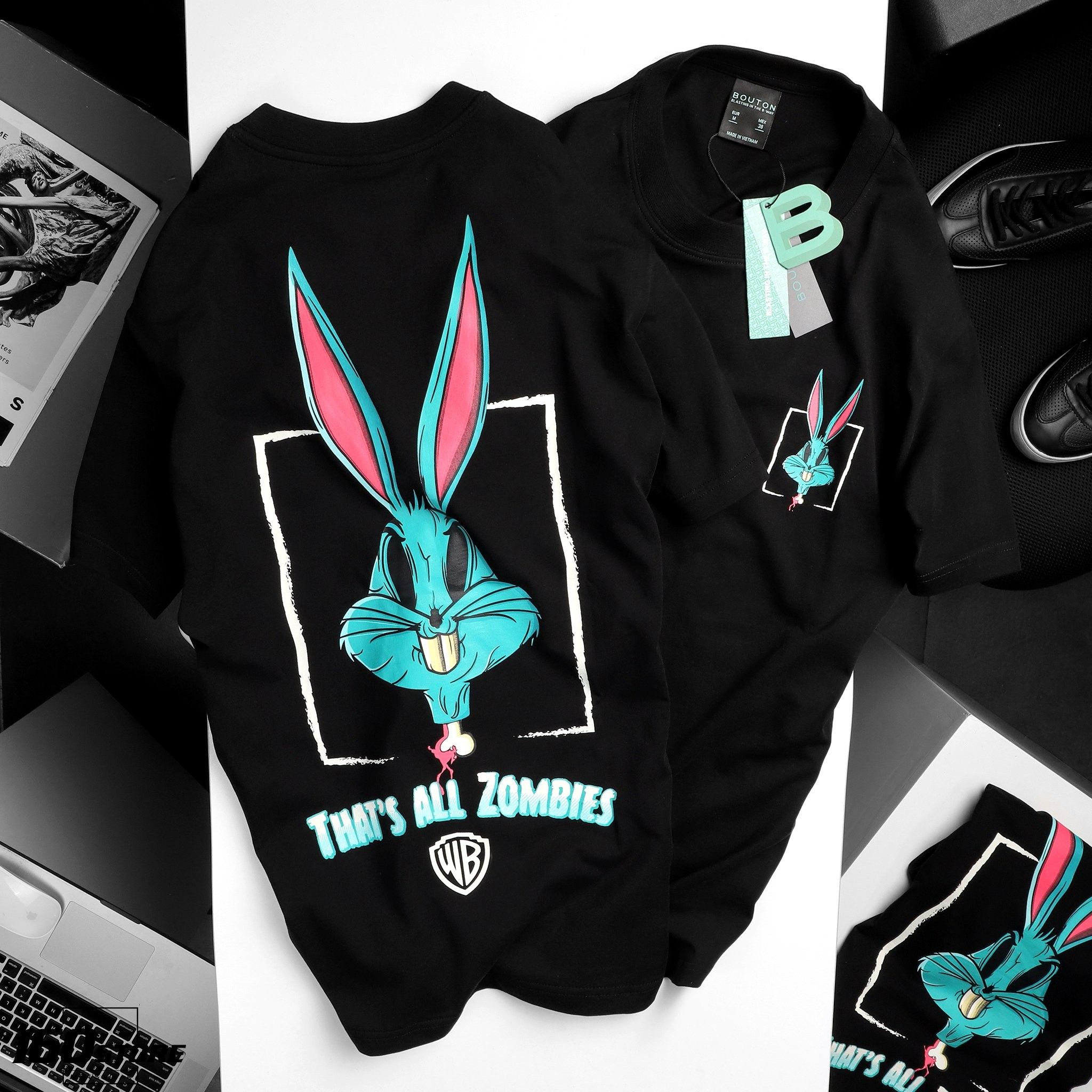 Áo thun BOUTON Bunny Printed