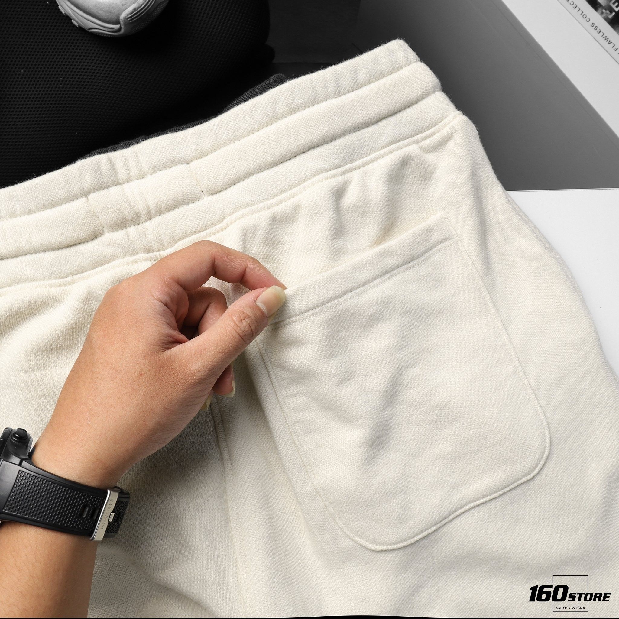 Quần short nỉ (sweatshorts) NOMOUS ESSENTIALS ss20