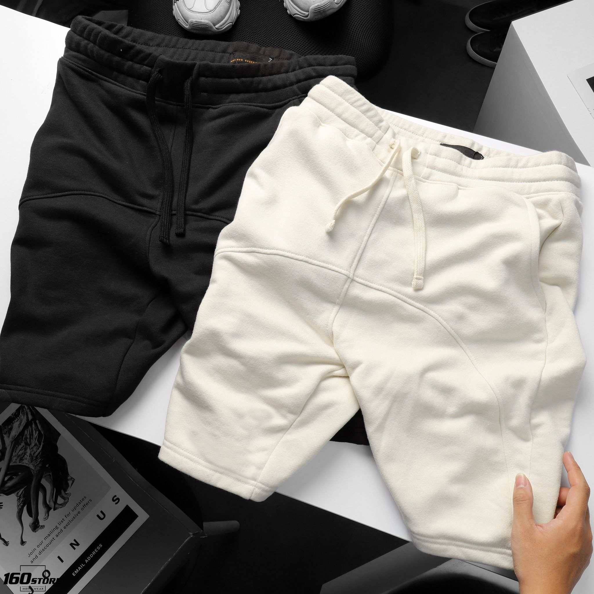 Quần short nỉ (sweatshorts) NOMOUS ESSENTIALS ss20