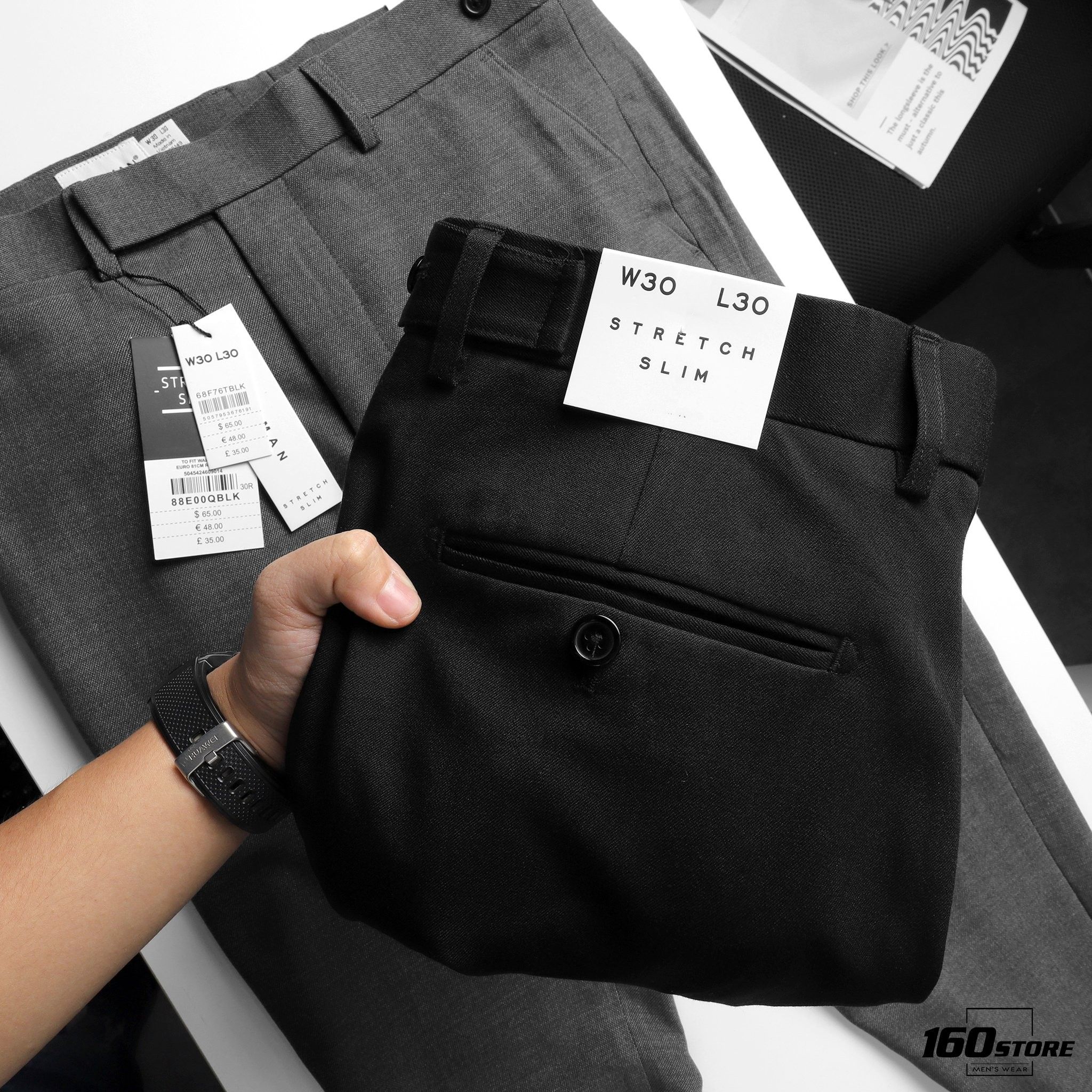 Quần tây T.MAN Stretch Slim