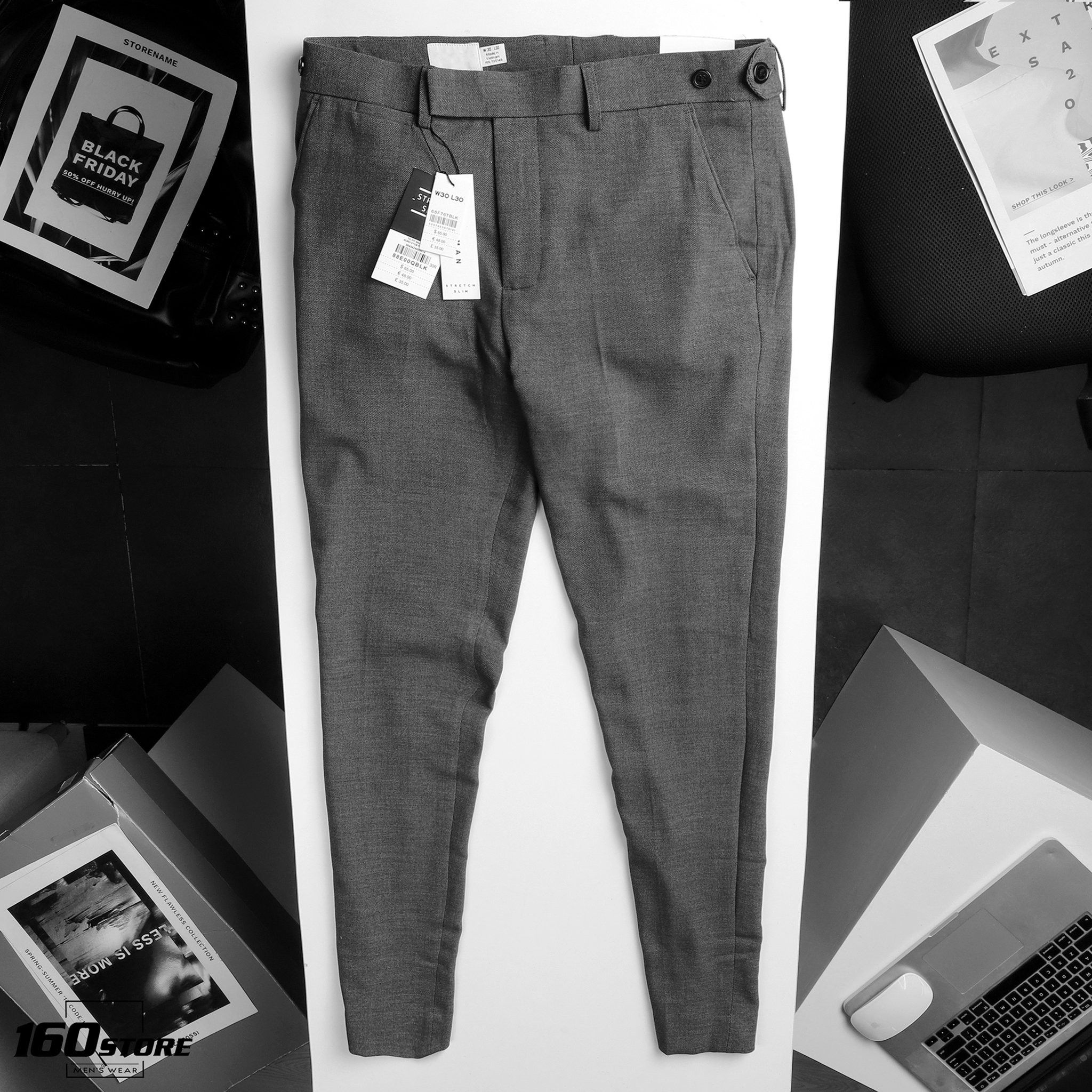 Quần tây T.MAN Stretch Slim