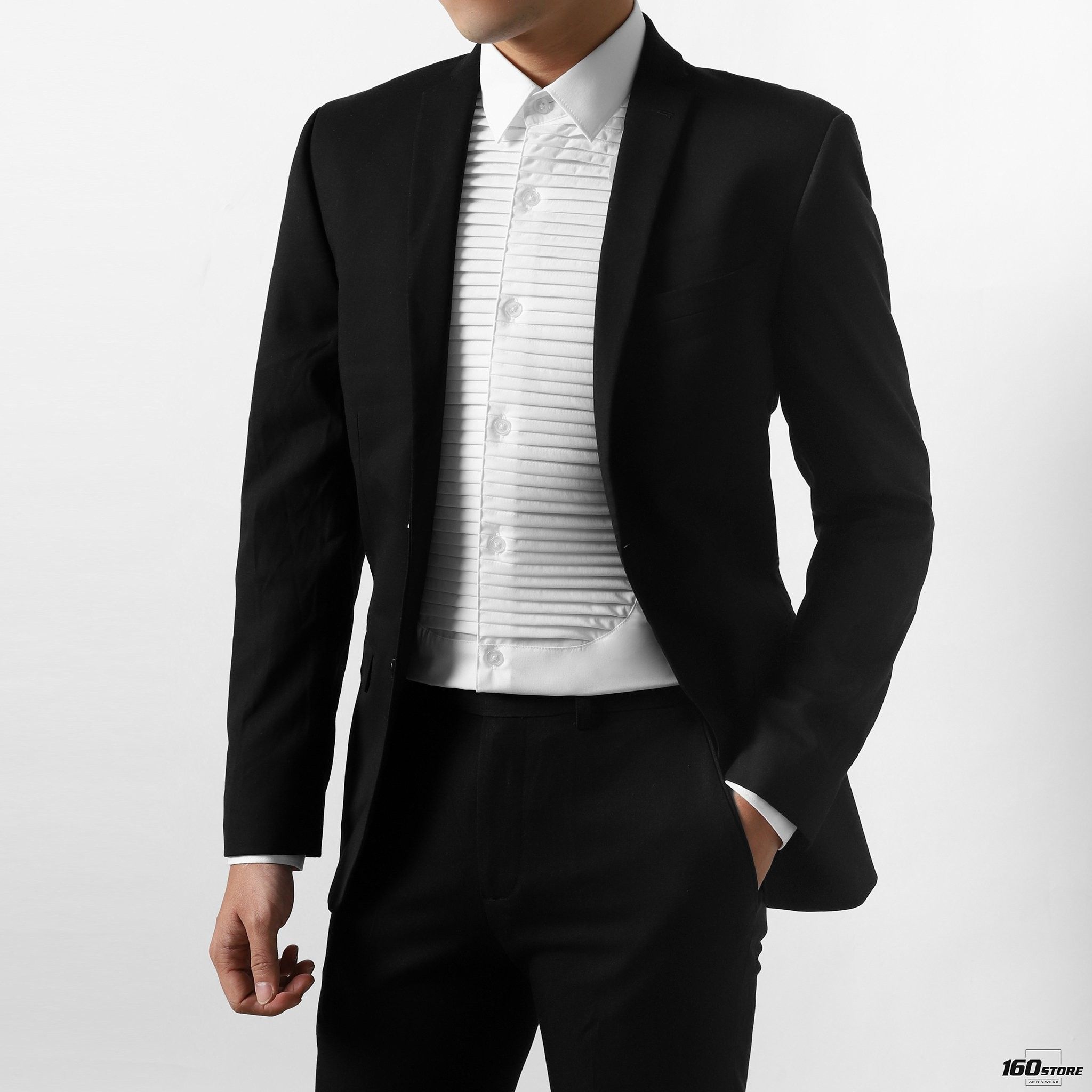 Áo sơmi ICON DENIM Tuxedo