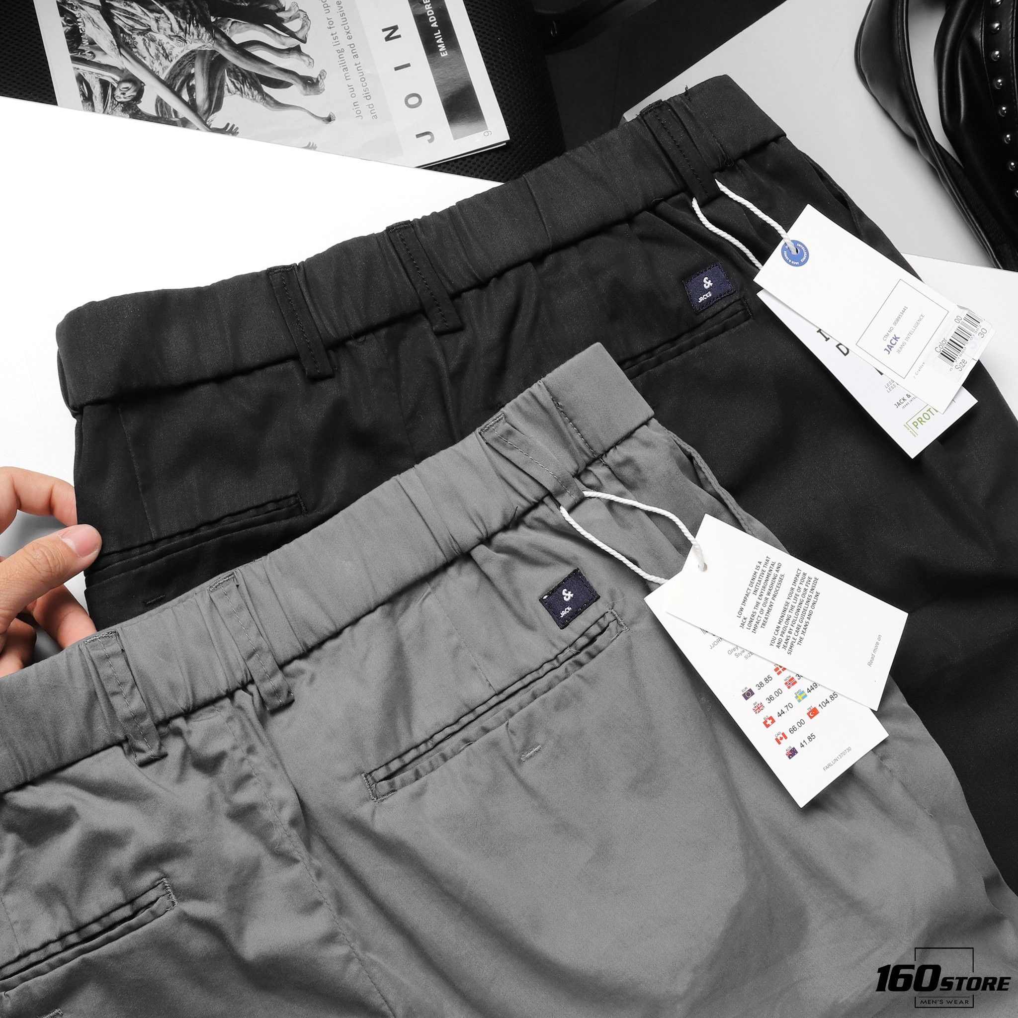 Quần short kaki J.J ss20