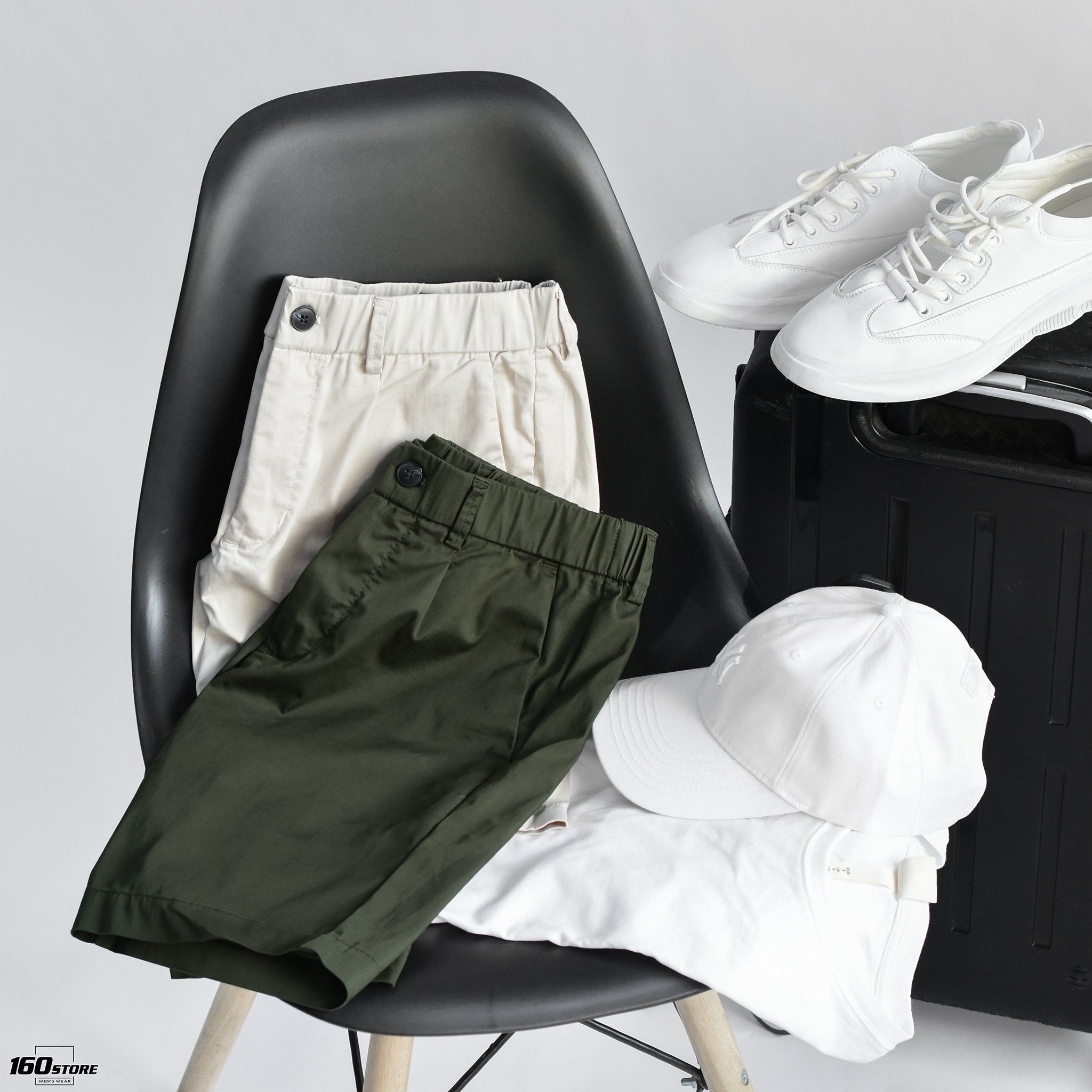 Quần short kaki J.J ss20
