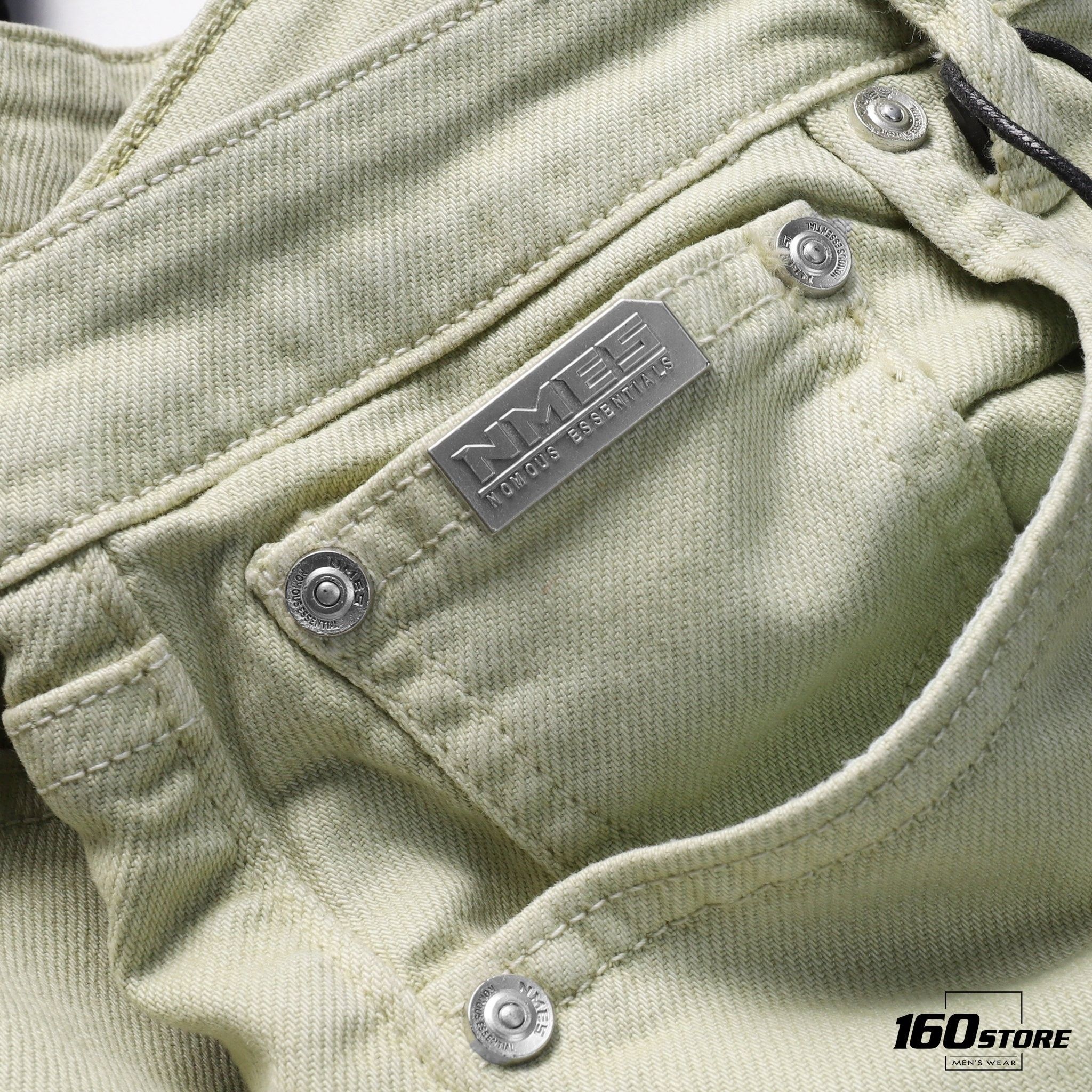 Quần short jeans NOMOUS ESSENTIALS w logo