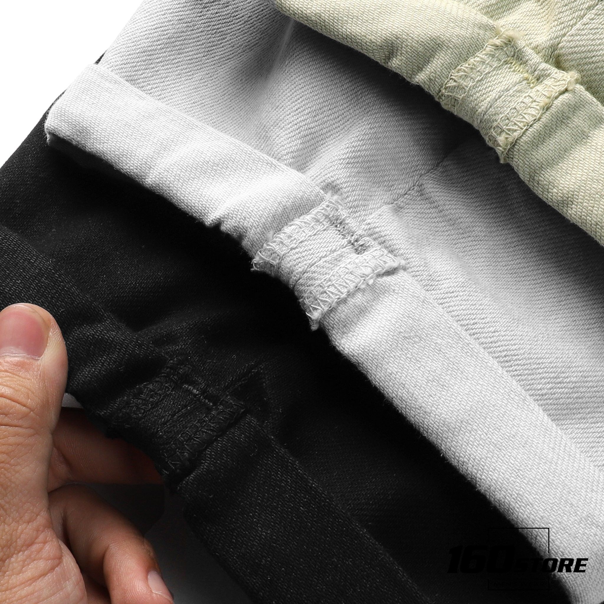 Quần short jeans NOMOUS ESSENTIALS w logo