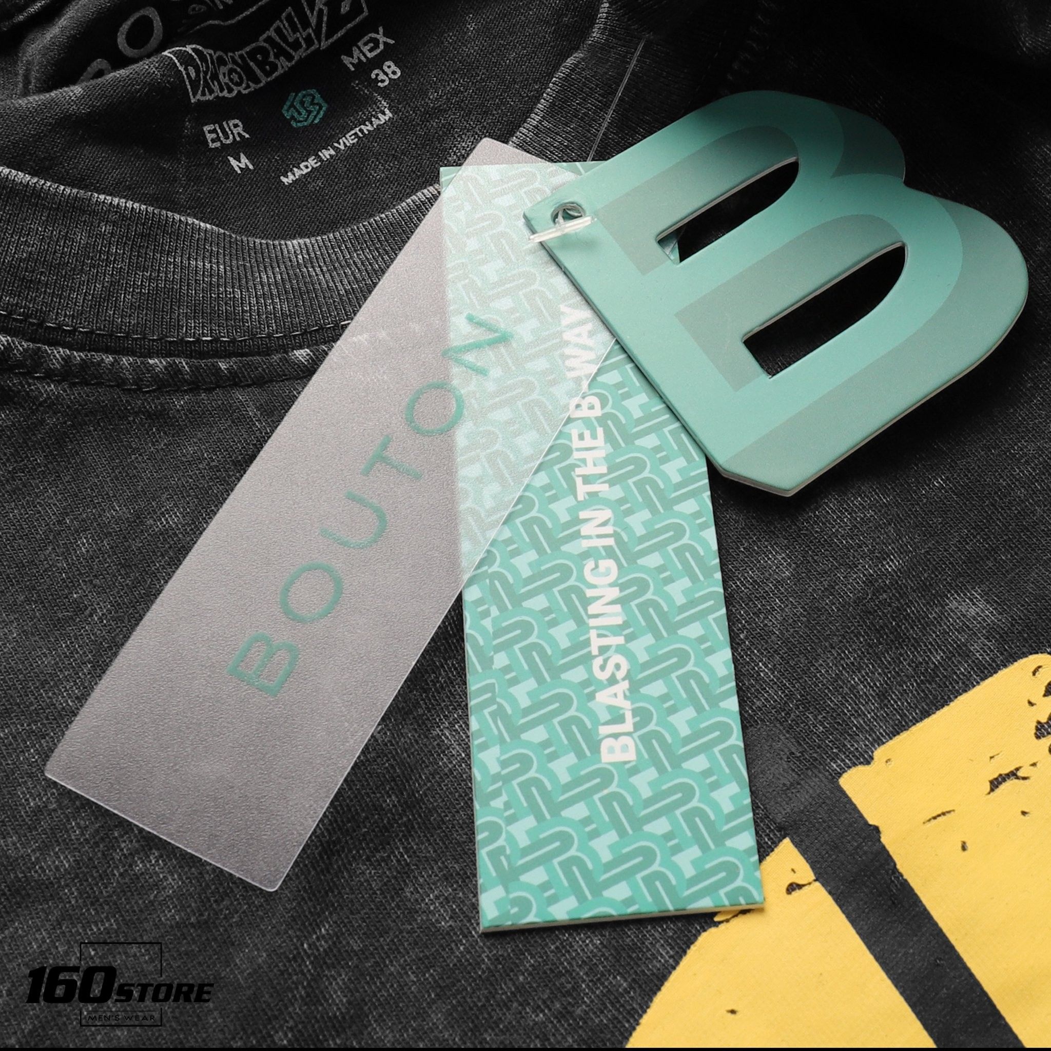 Áo thun BOUTON x Dr.gonball Z acid wash