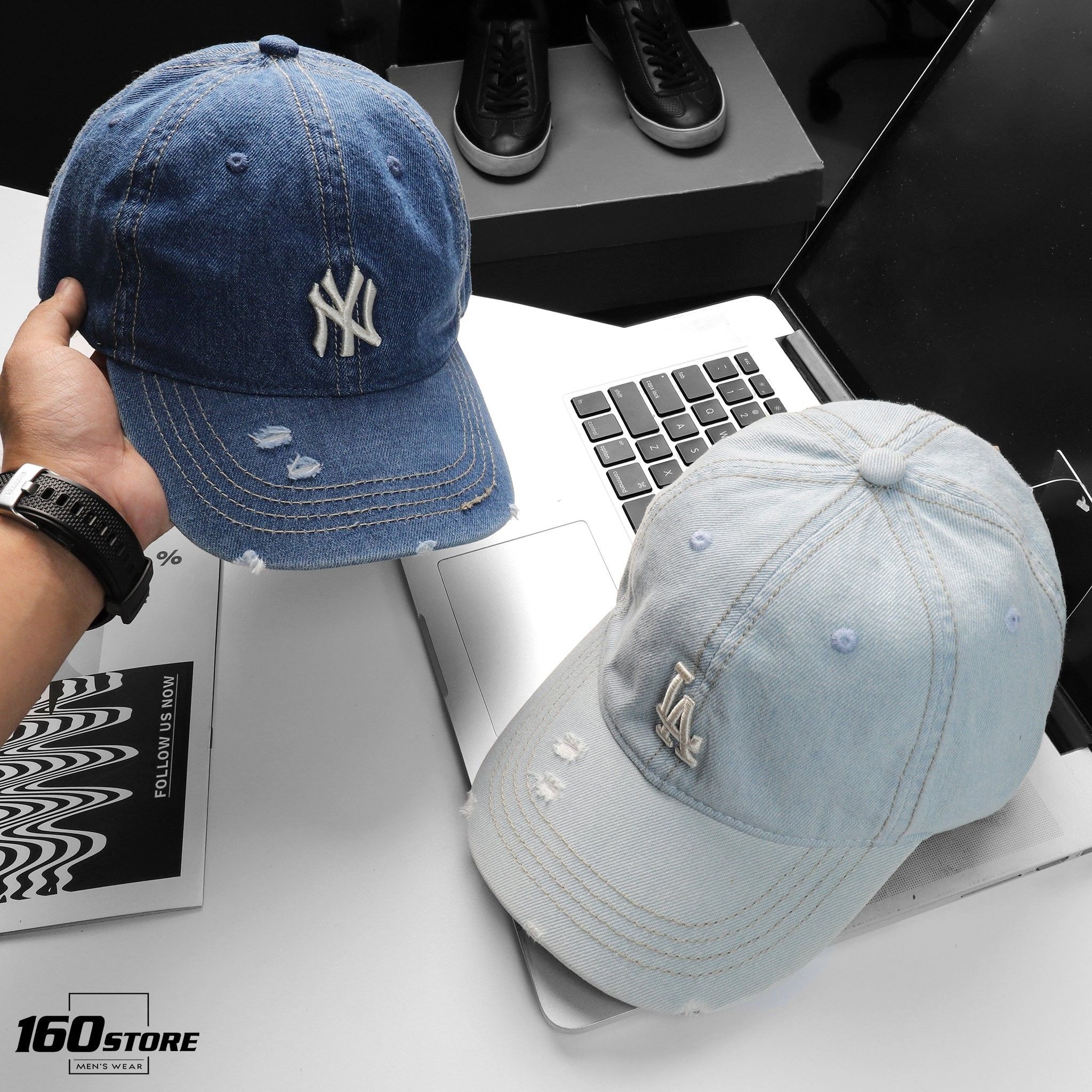 Nón M.B denim conduroy cap ss20