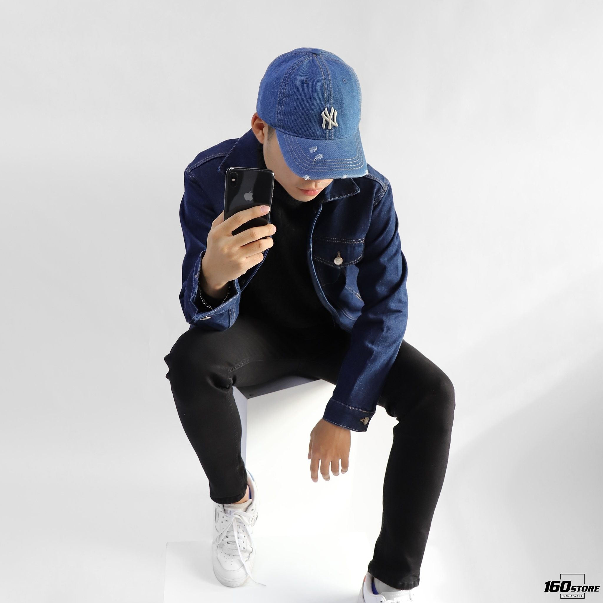 Nón M.B denim conduroy cap ss20