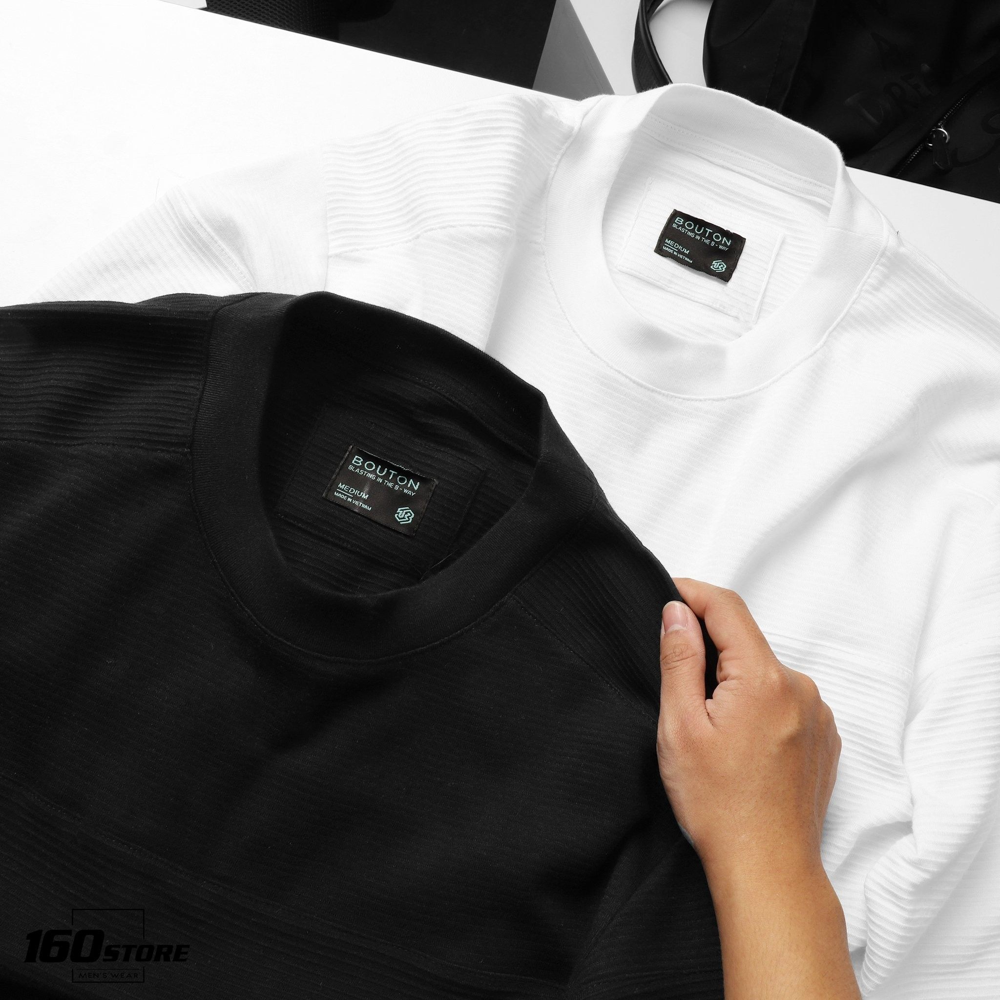 Áo thun BOUTON Long sleeve textured