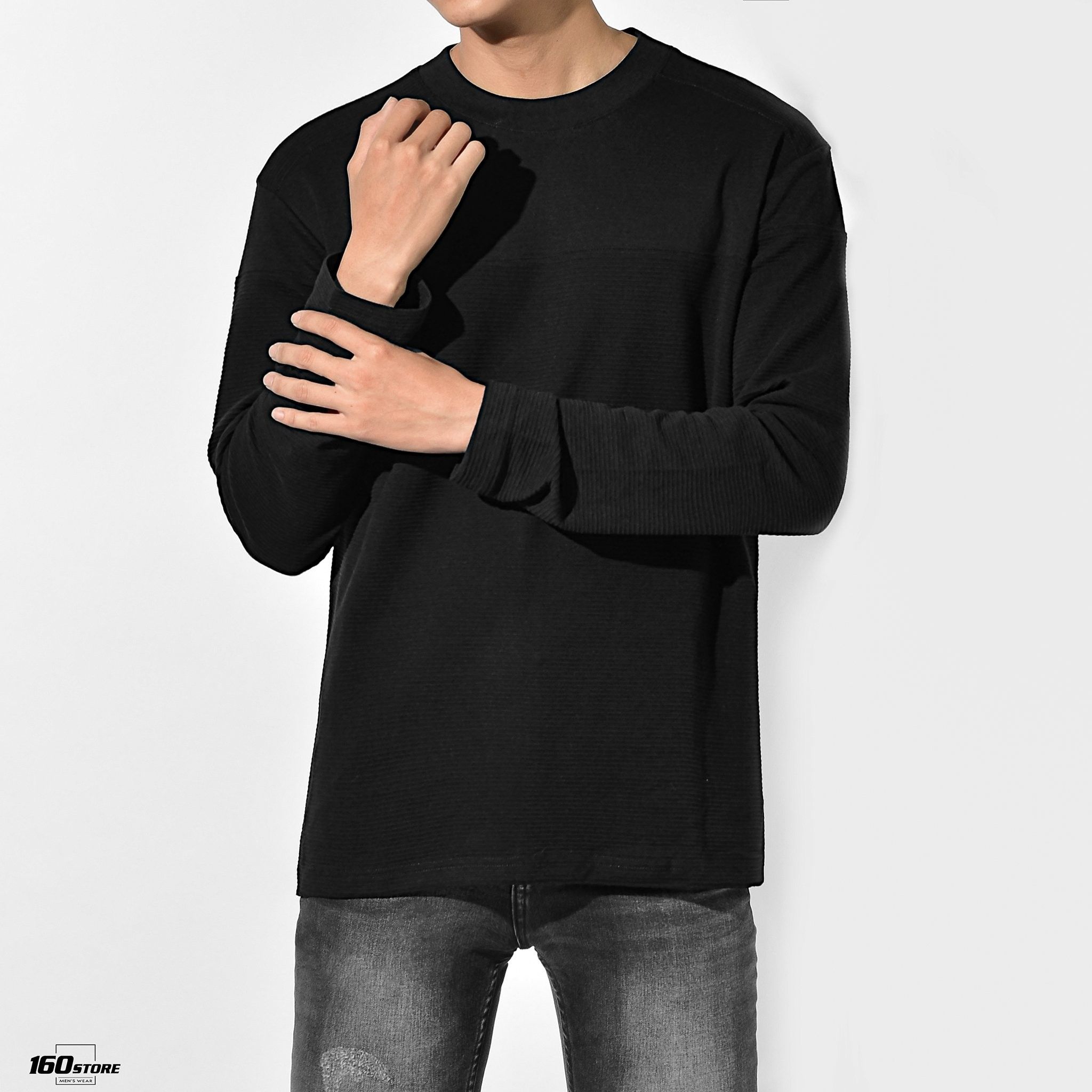 Áo thun BOUTON Long sleeve textured