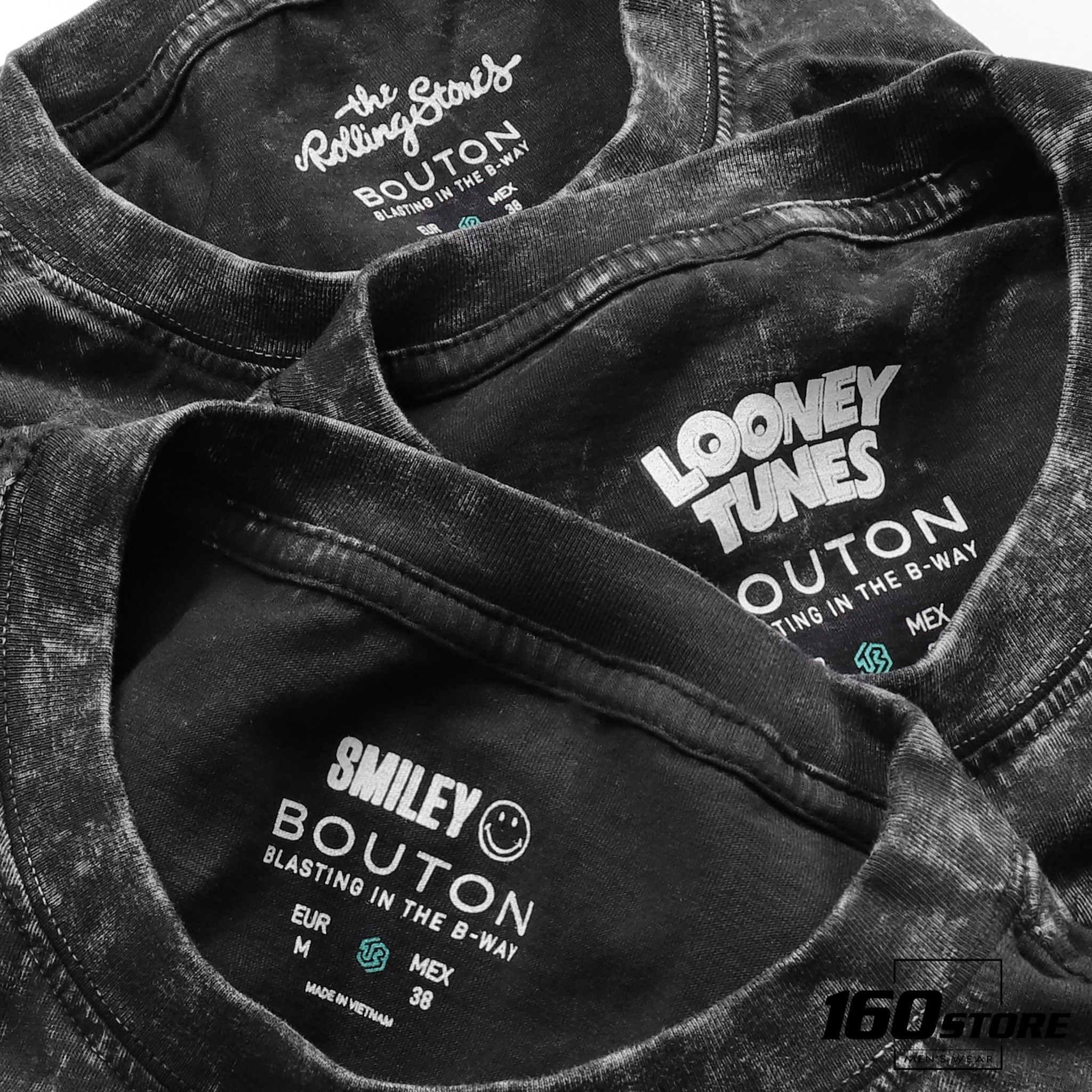 Áo thun BOUTON acid wash ss20