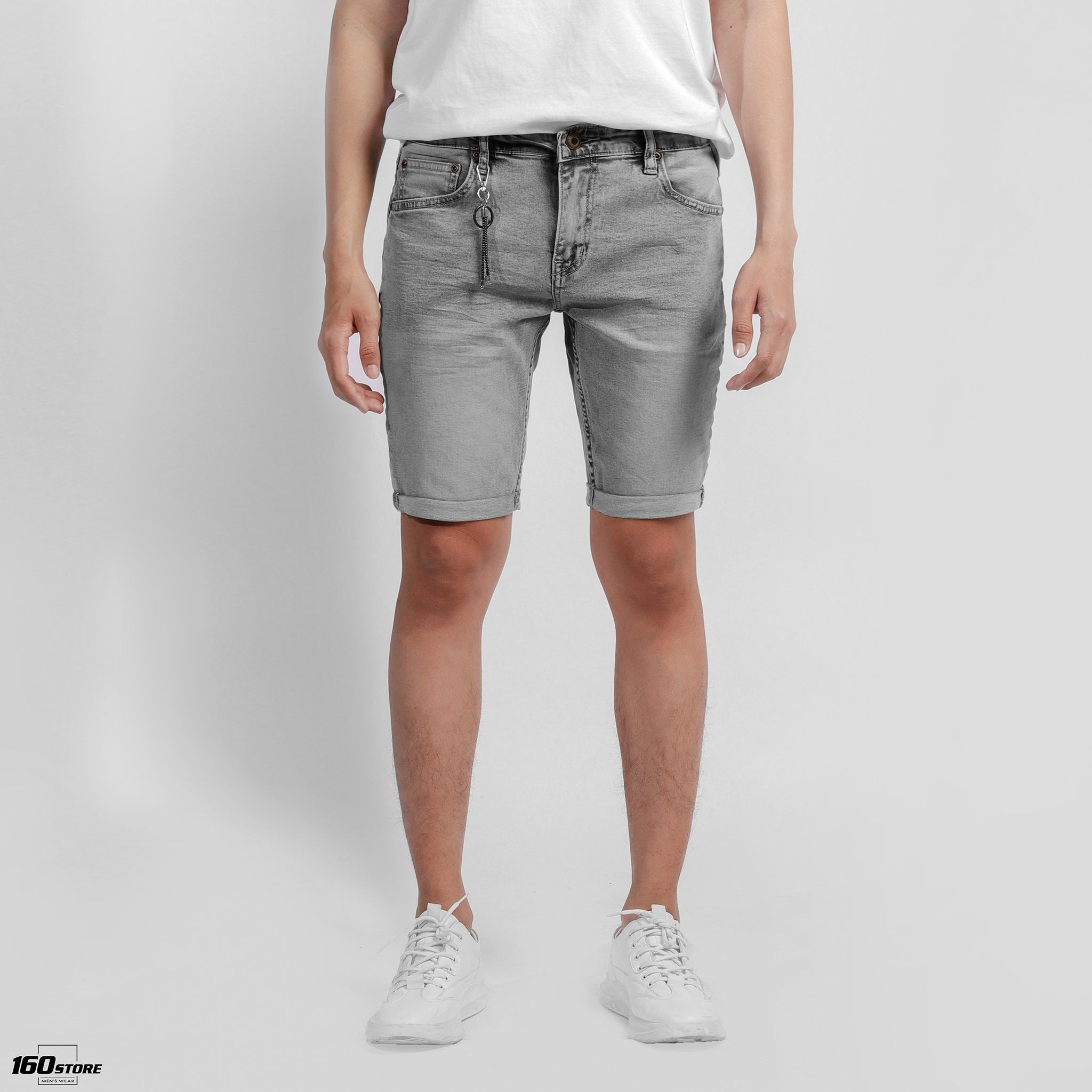 Quần short jean M.N.G wash ss20