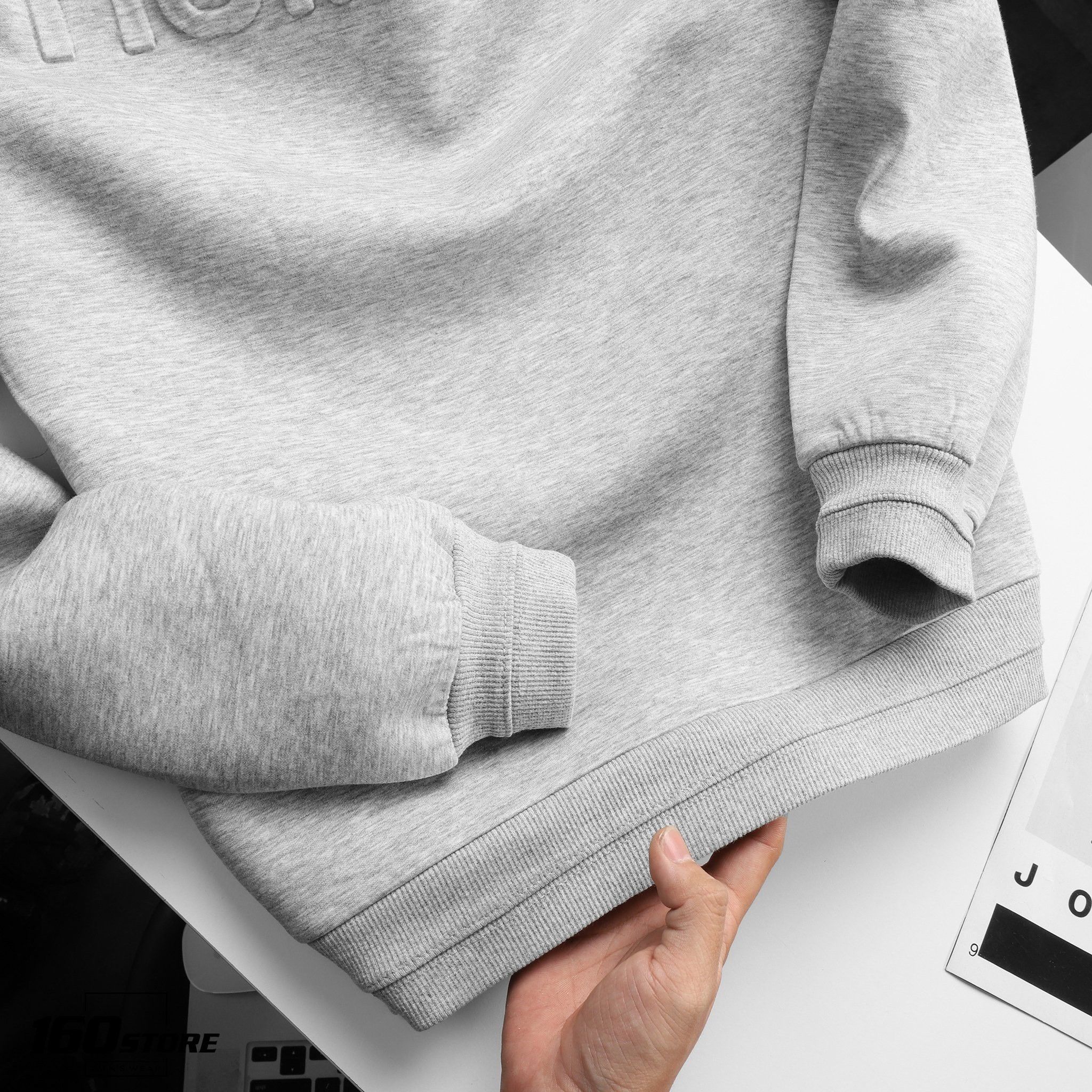 Áo nỉ (Sweatshirt) J.J HUMAN logo ss20