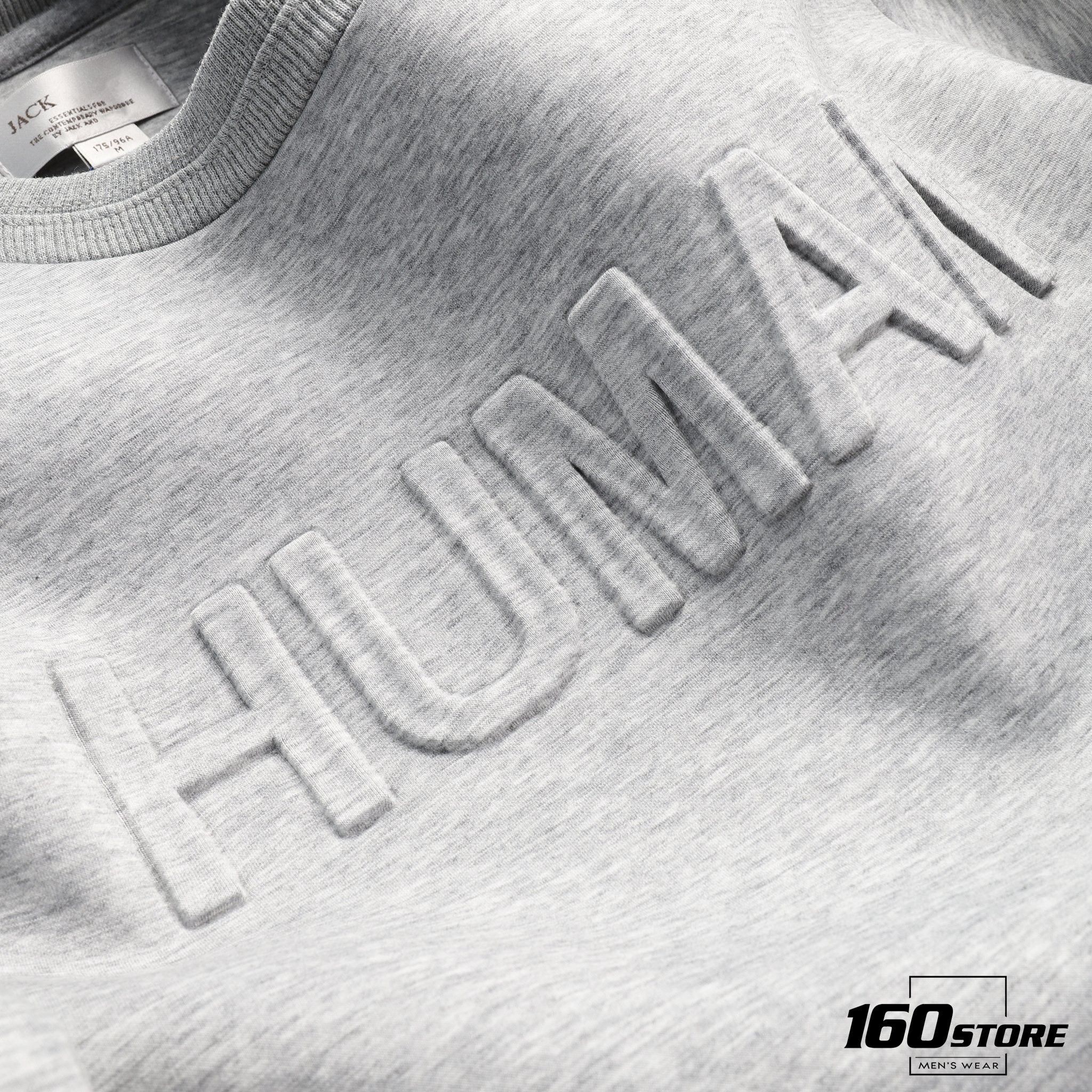 Áo nỉ (Sweatshirt) J.J HUMAN logo ss20