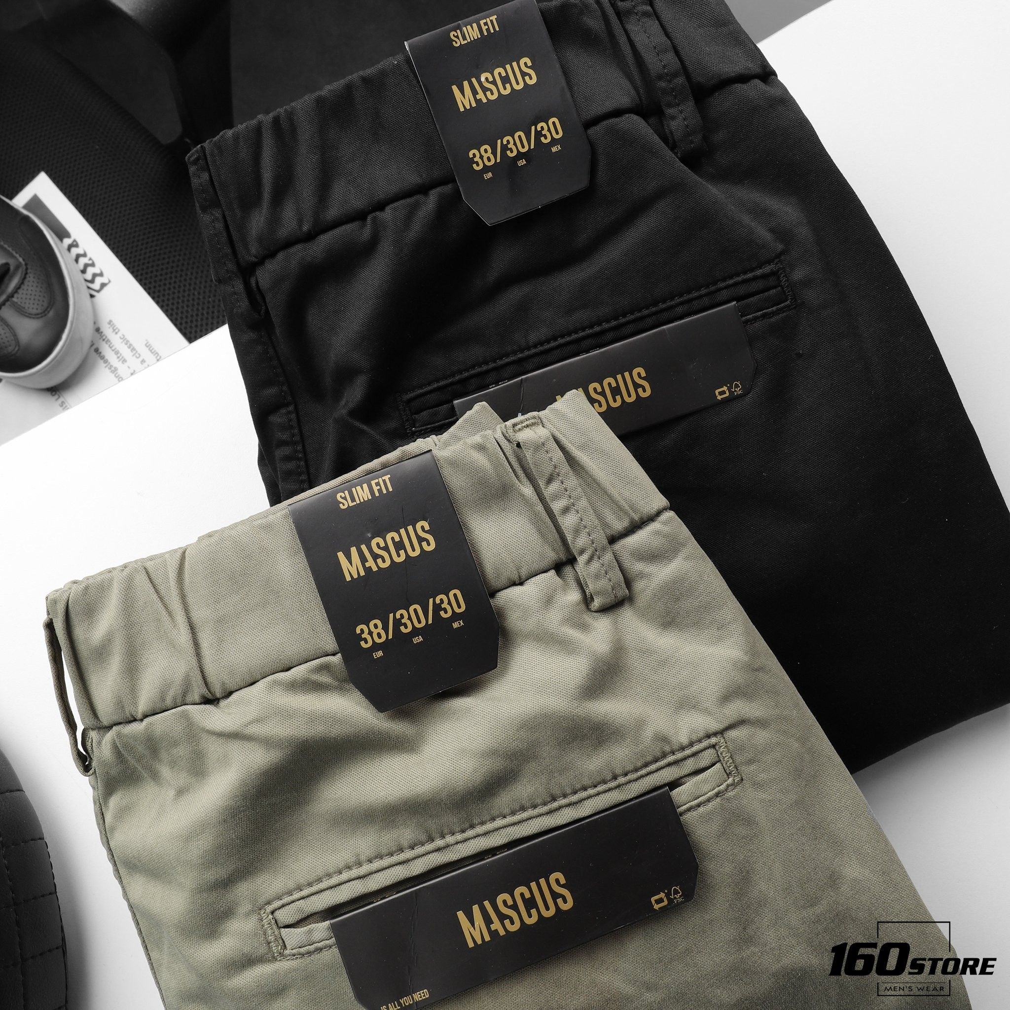 Quần kaki MASCUS slim ss20