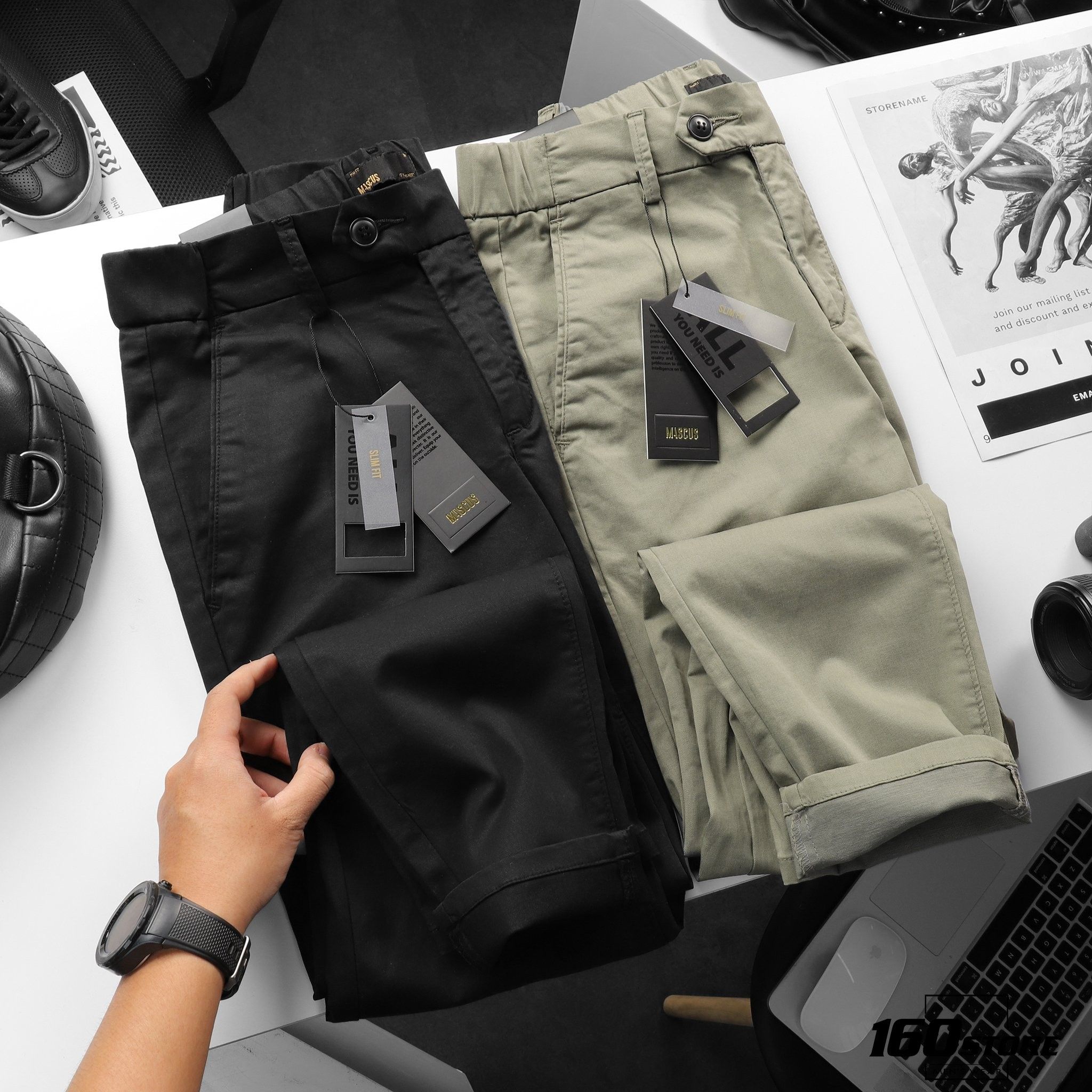 Quần kaki MASCUS slim ss20