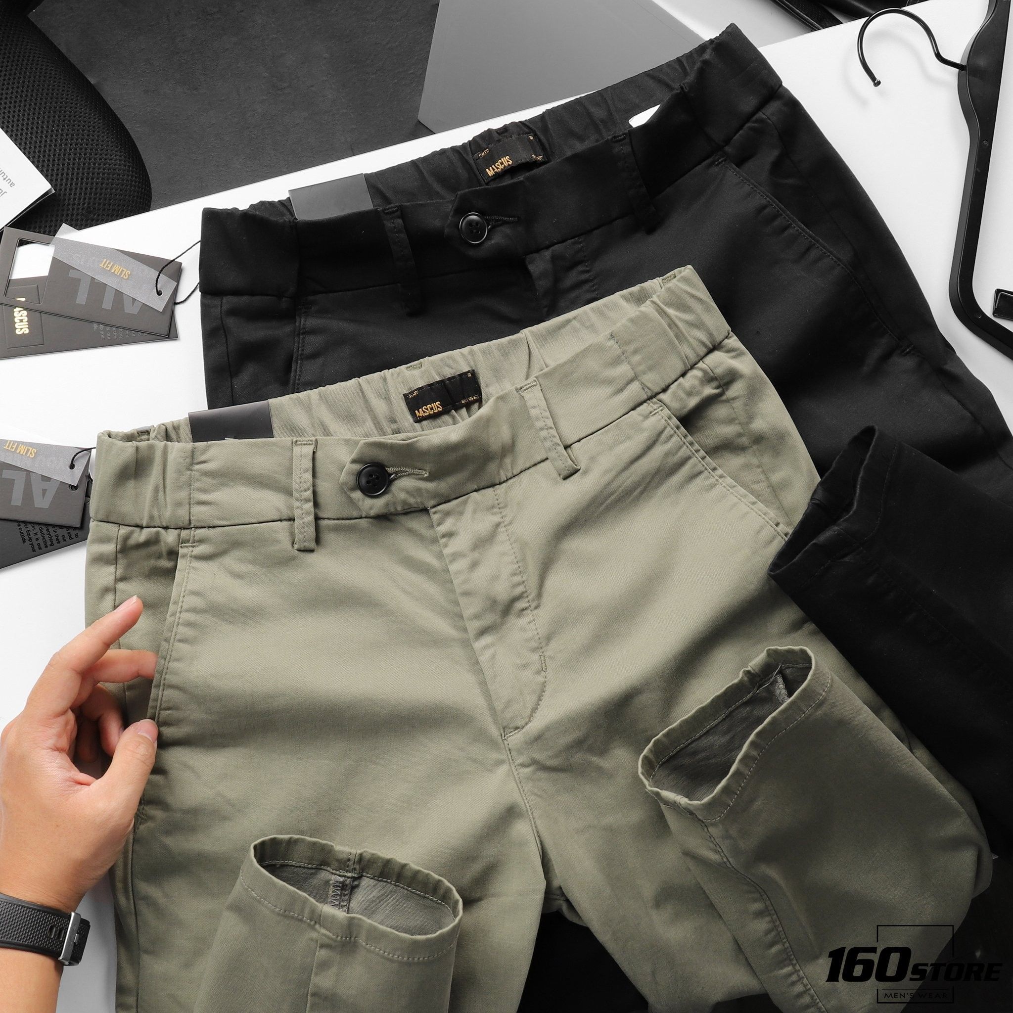 Quần kaki MASCUS slim ss20