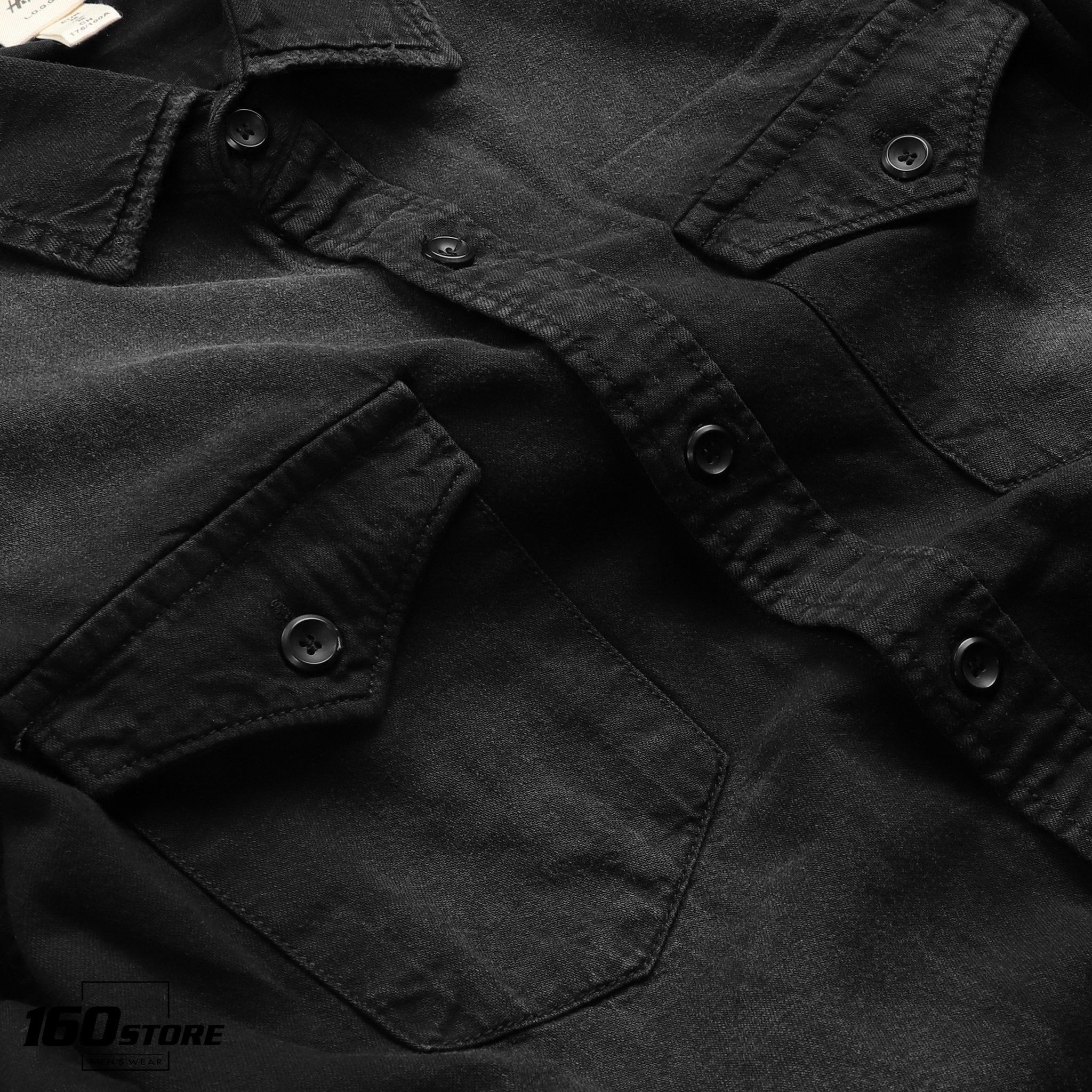 Áo sơmi denim H.M wash ss20