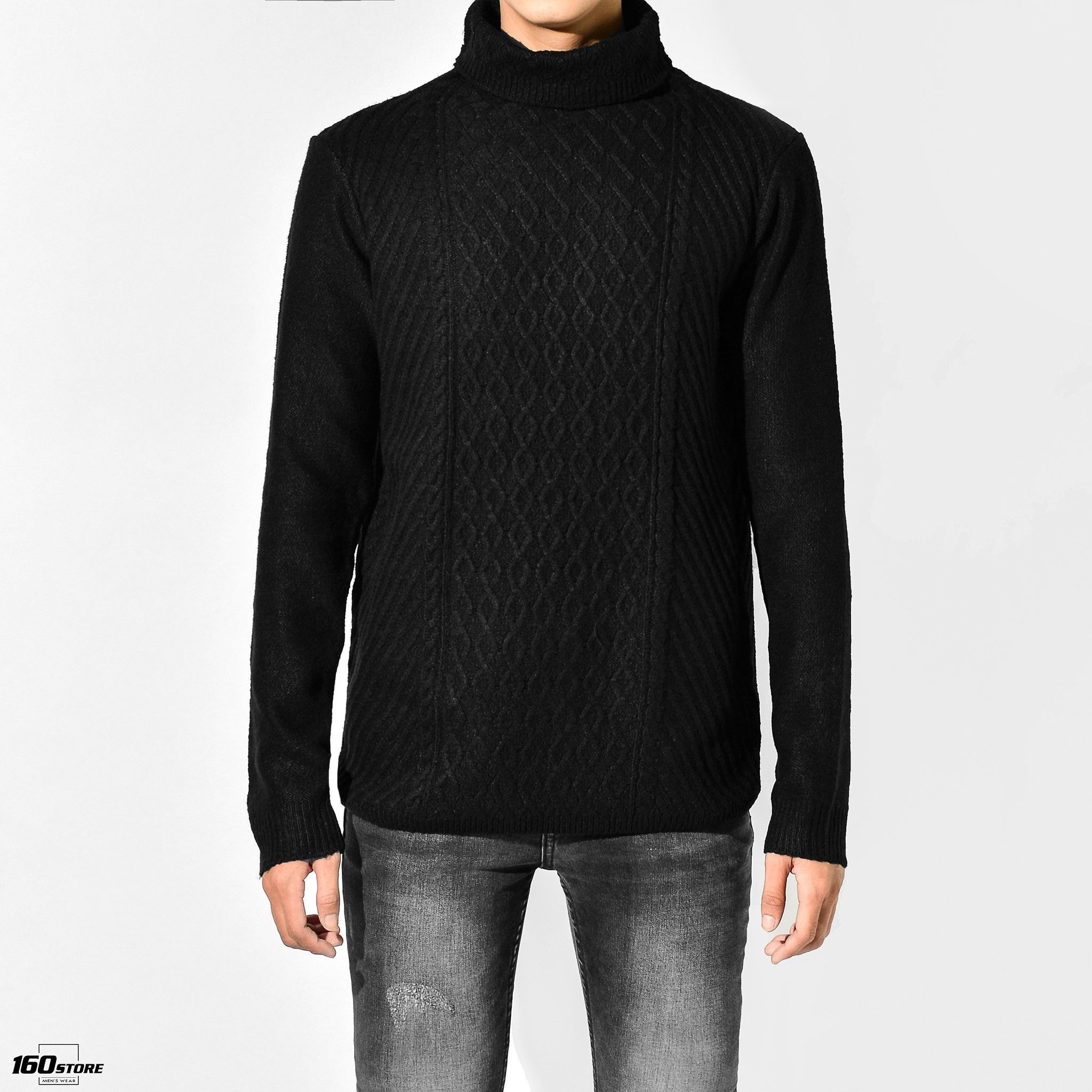 Áo len (sweater) KIA.BI Cable knit