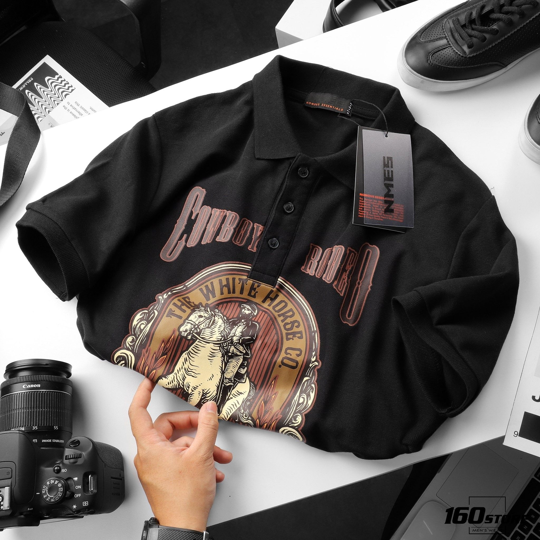 Áo Polo NOMOUS ESSENTIALS Printed