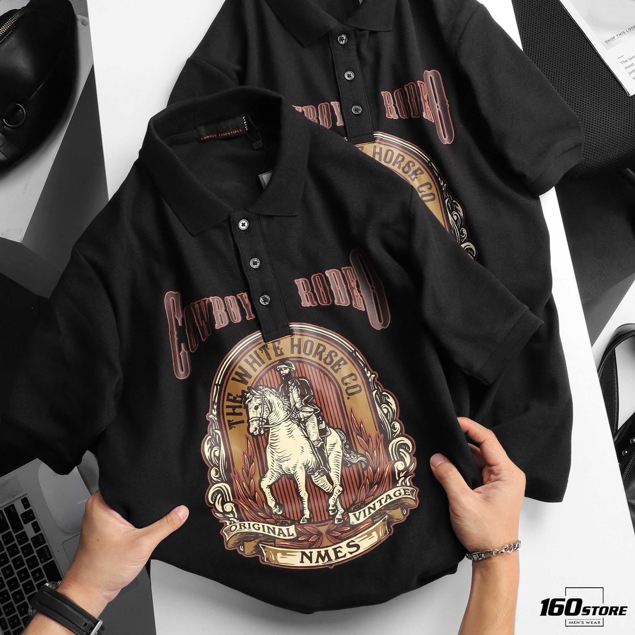 Áo Polo NOMOUS ESSENTIALS Printed
