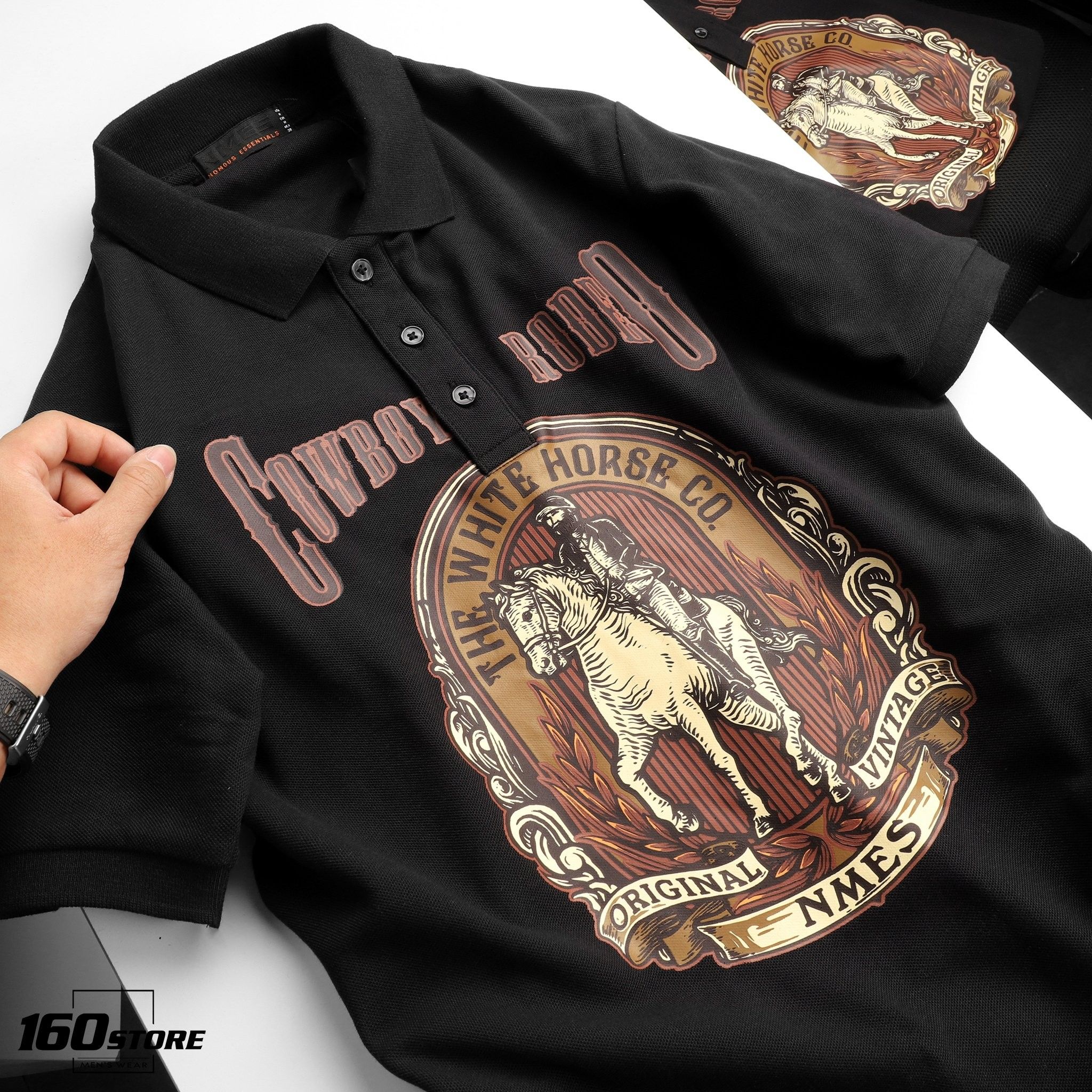 Áo Polo NOMOUS ESSENTIALS Printed