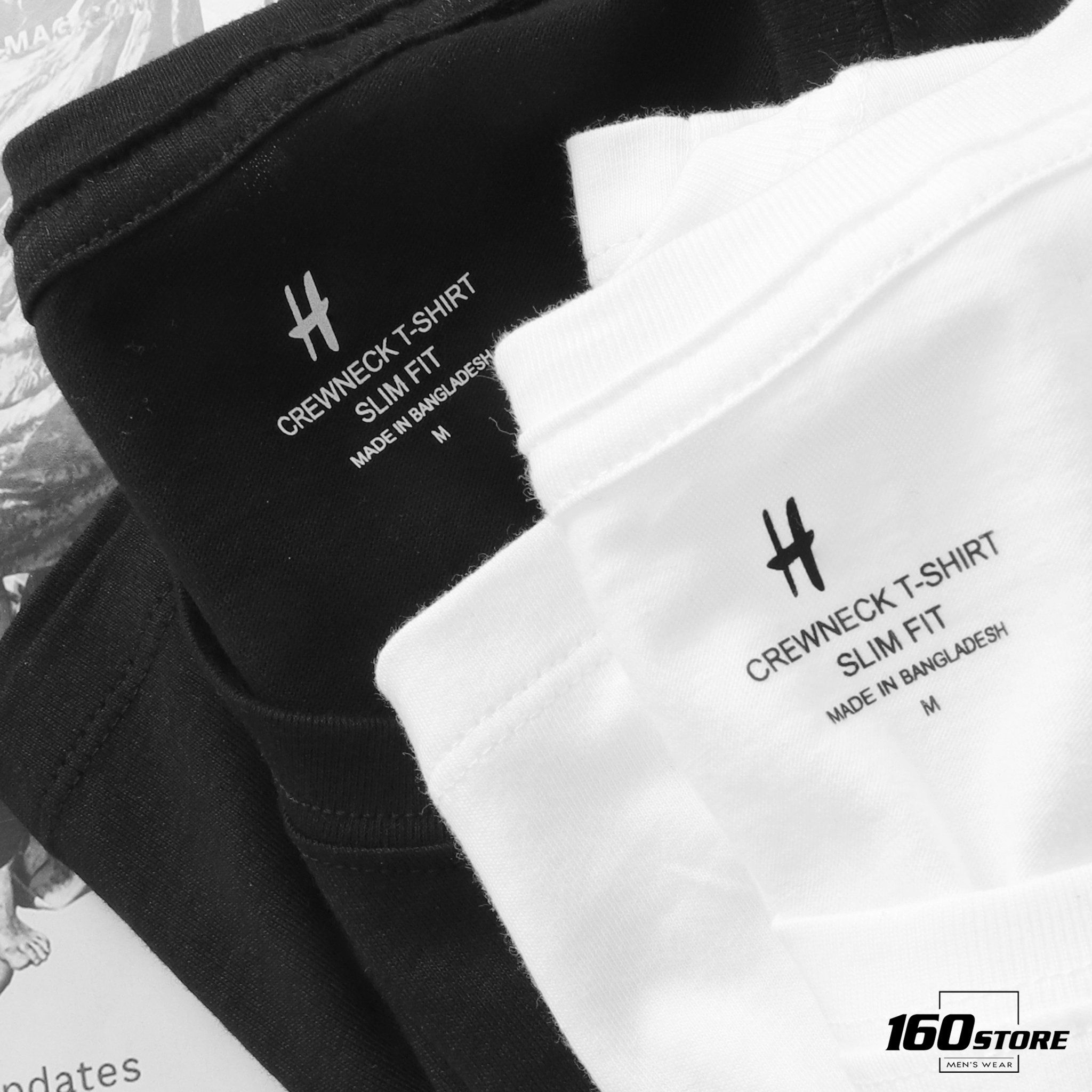 Áo thun H.M Basic crew tee