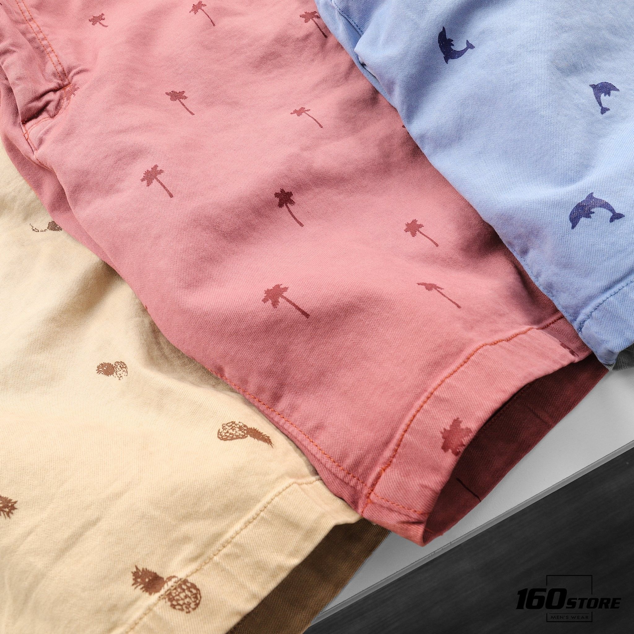 Quần short kaki NOMOUS ESSENTIALS Printed