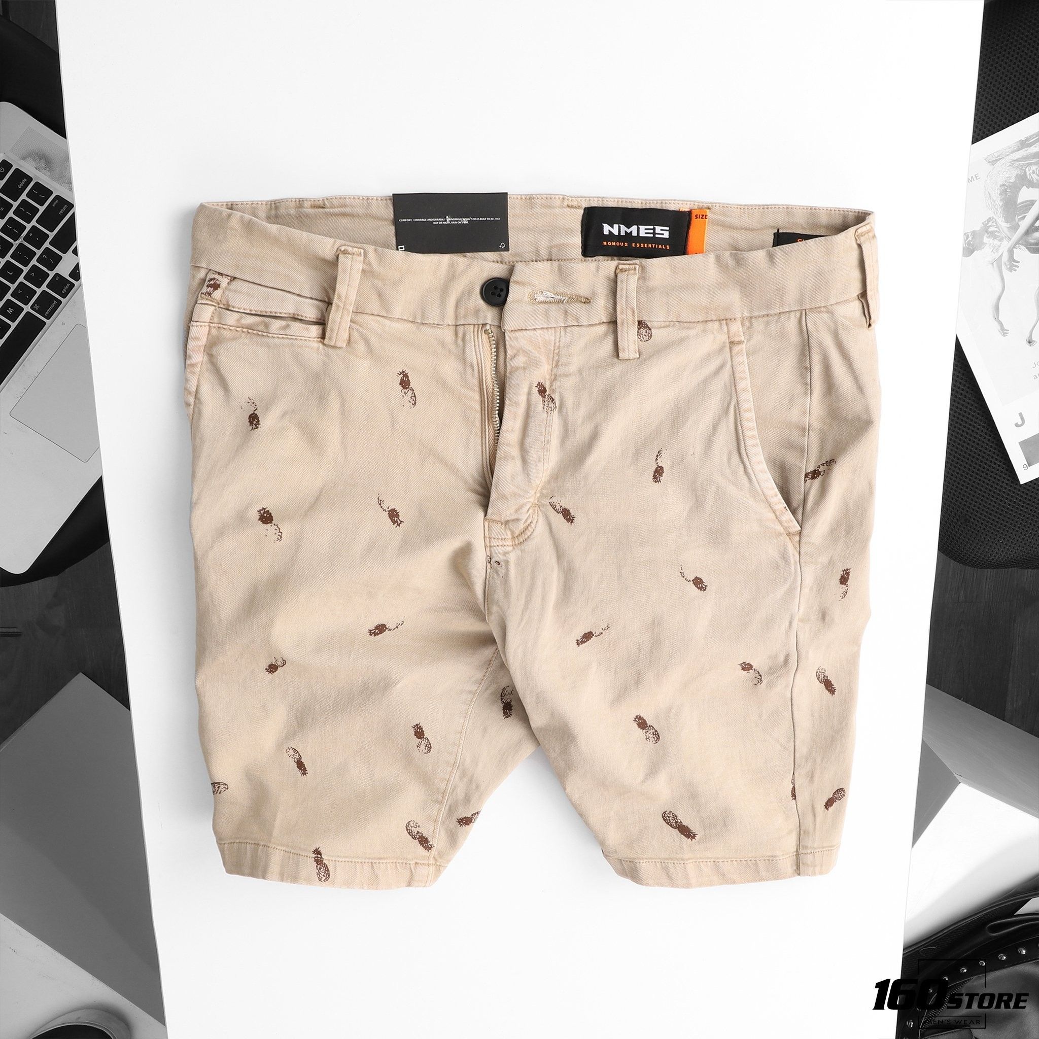 Quần short kaki NOMOUS ESSENTIALS Printed