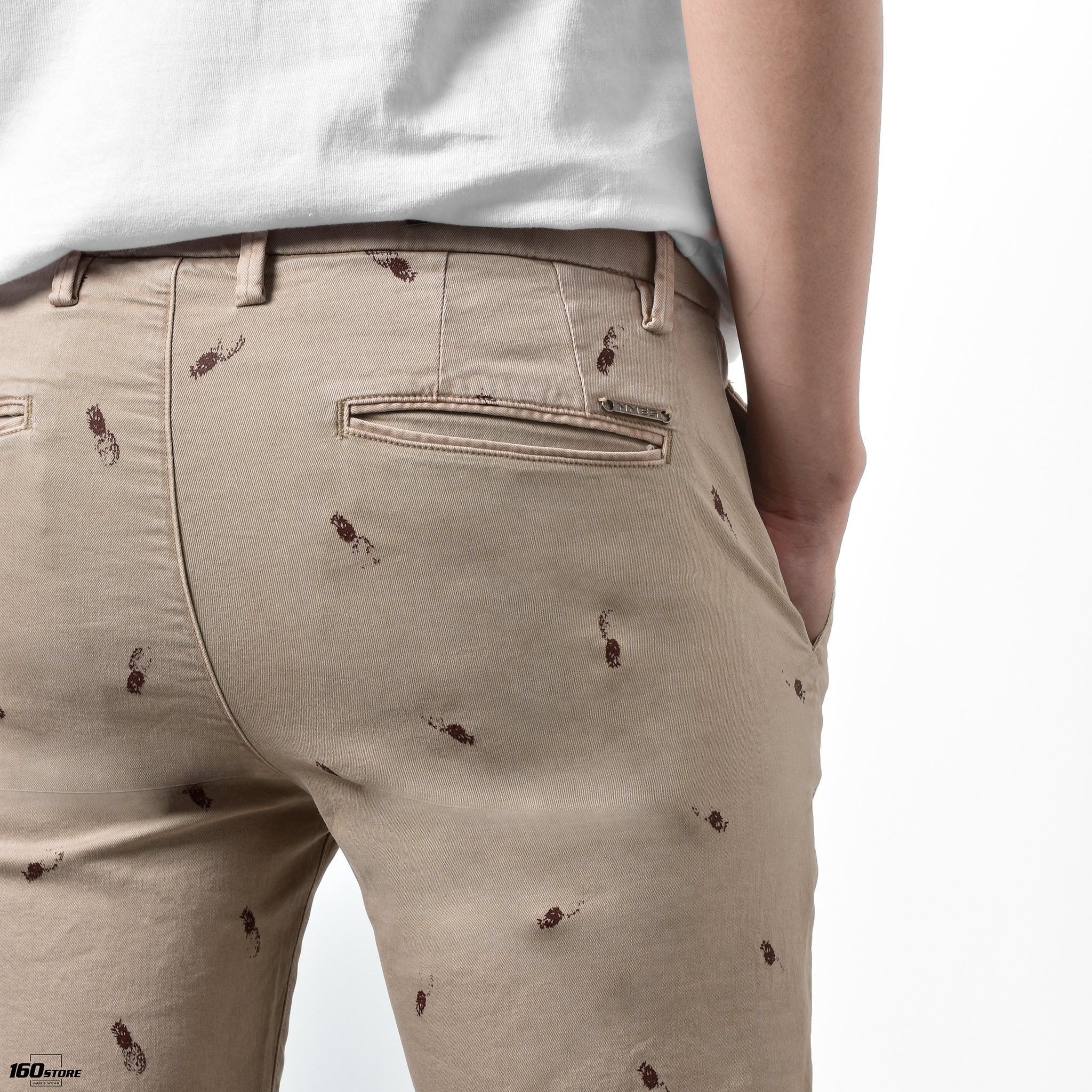 Quần short kaki NOMOUS ESSENTIALS Printed