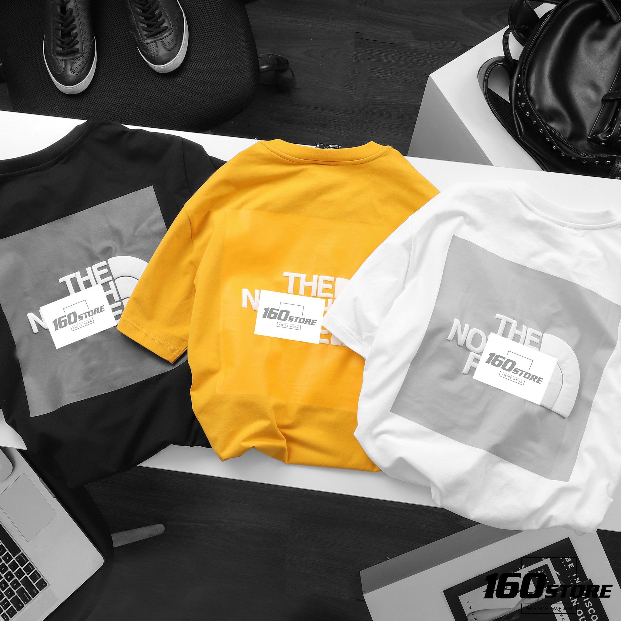 Áo thun THE NORTH.FACE w logo ss20