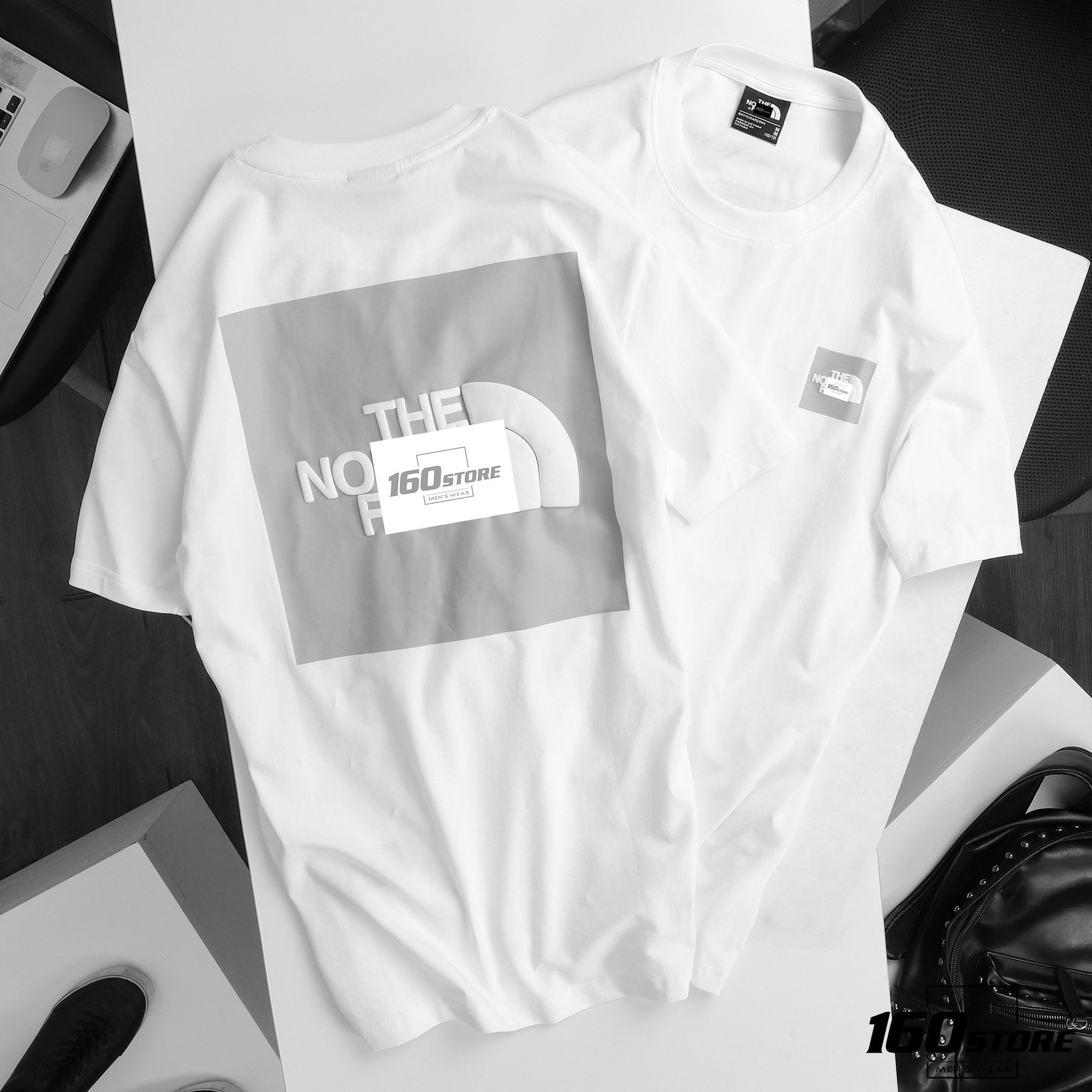 Áo thun THE NORTH.FACE w logo ss20