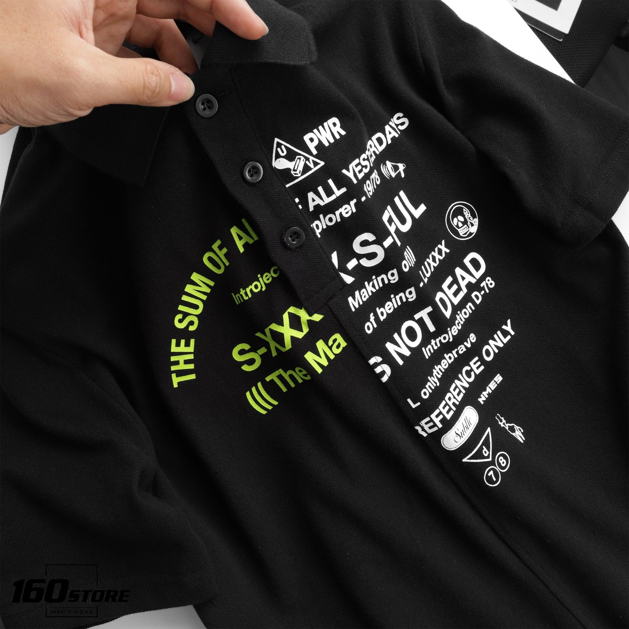 Áo polo NOMOUS ESSENTIALS Printed