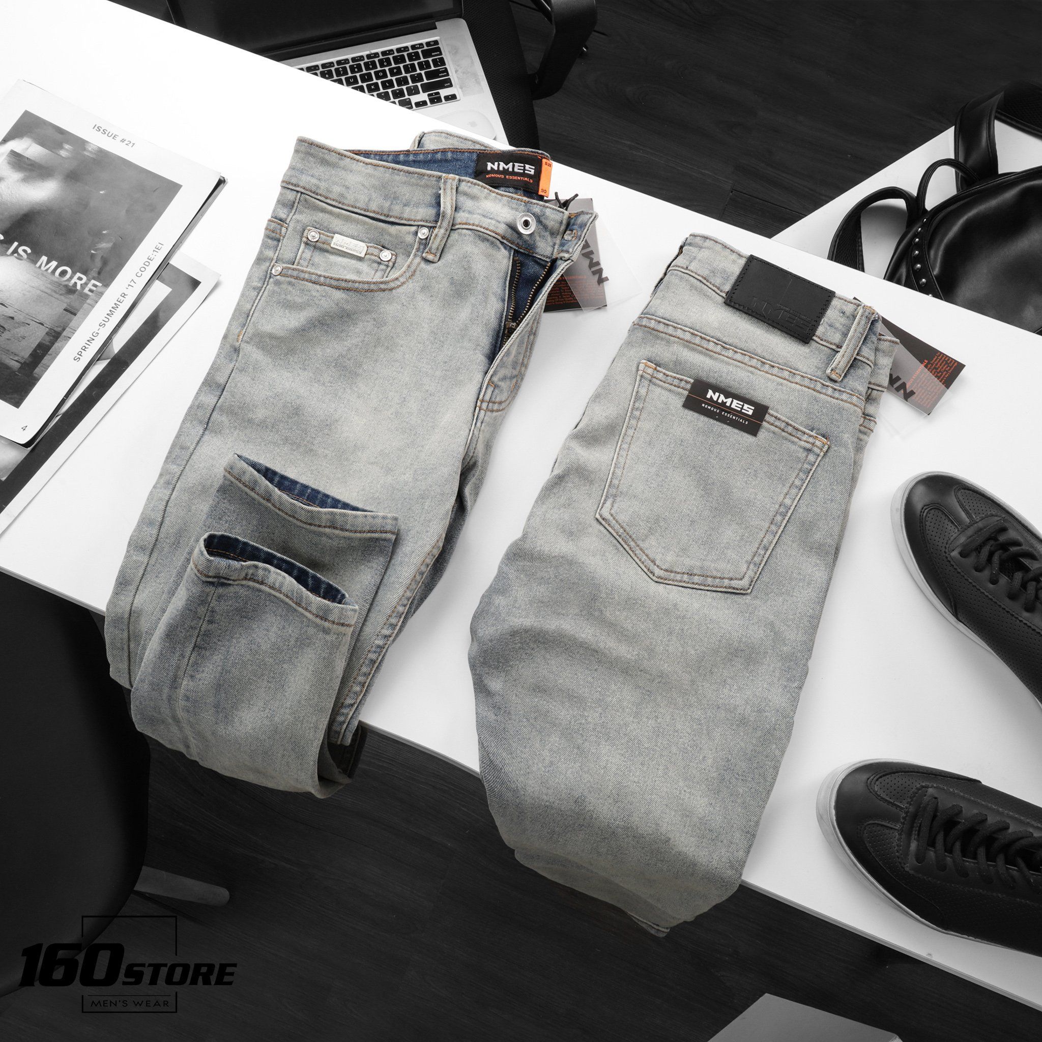 Quần jeans NOMOUS ESSENTIALS skinny