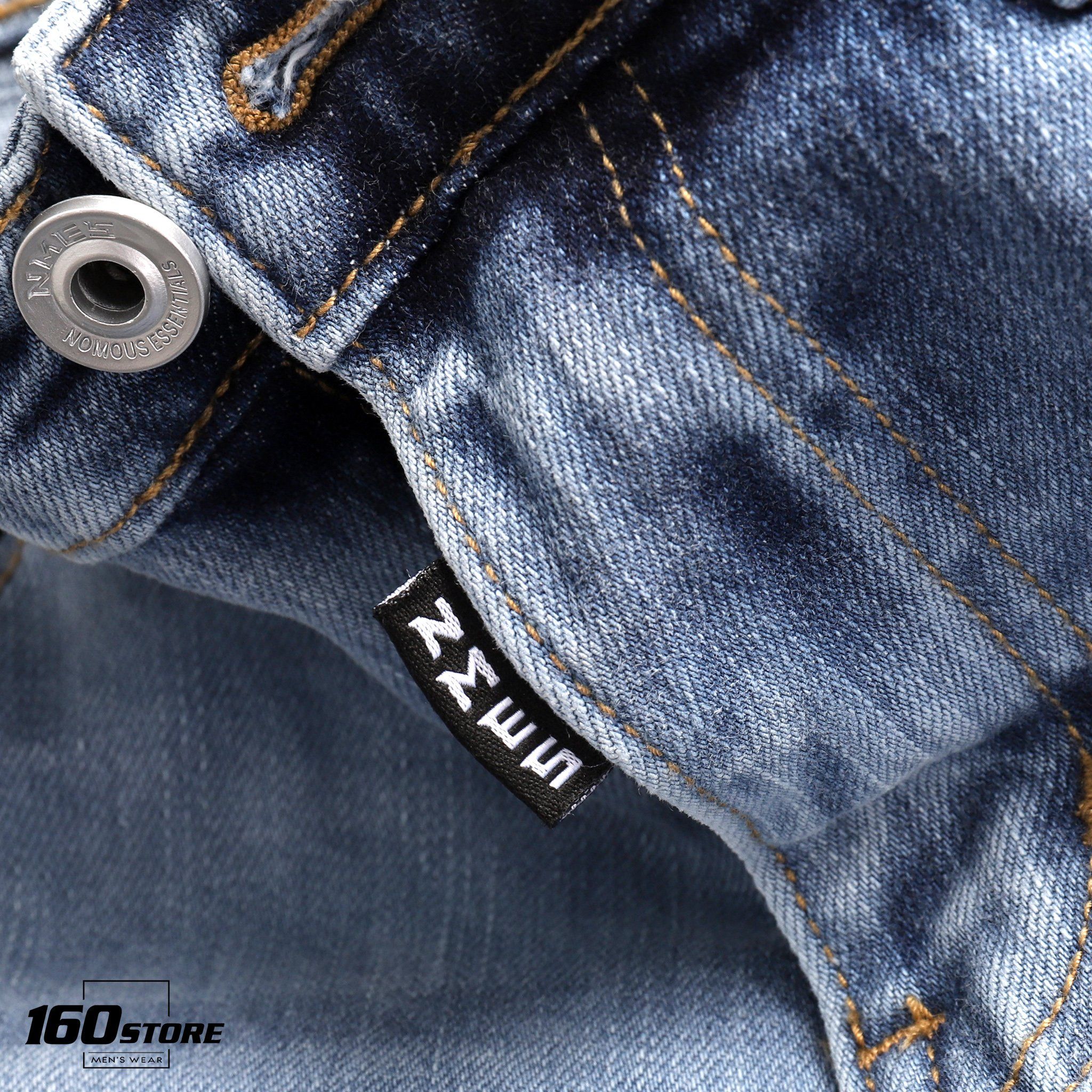 Quần short jeans NOMOUS ESSENTIALS skinny