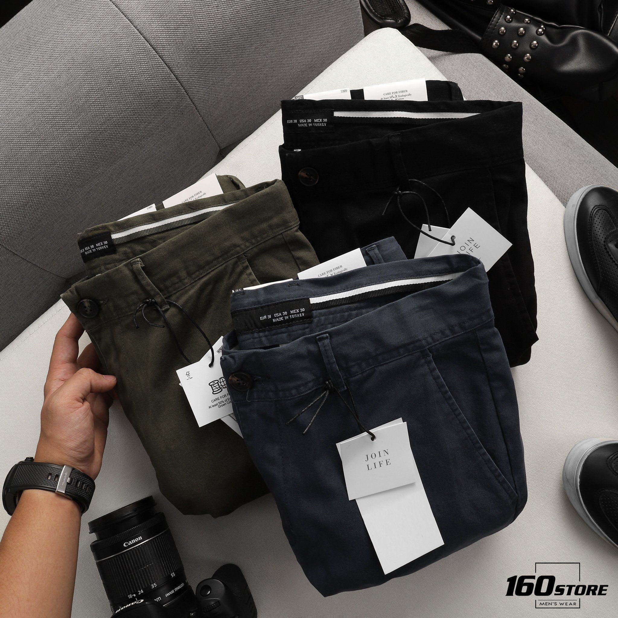 Quần kaki ZRA slim ss20