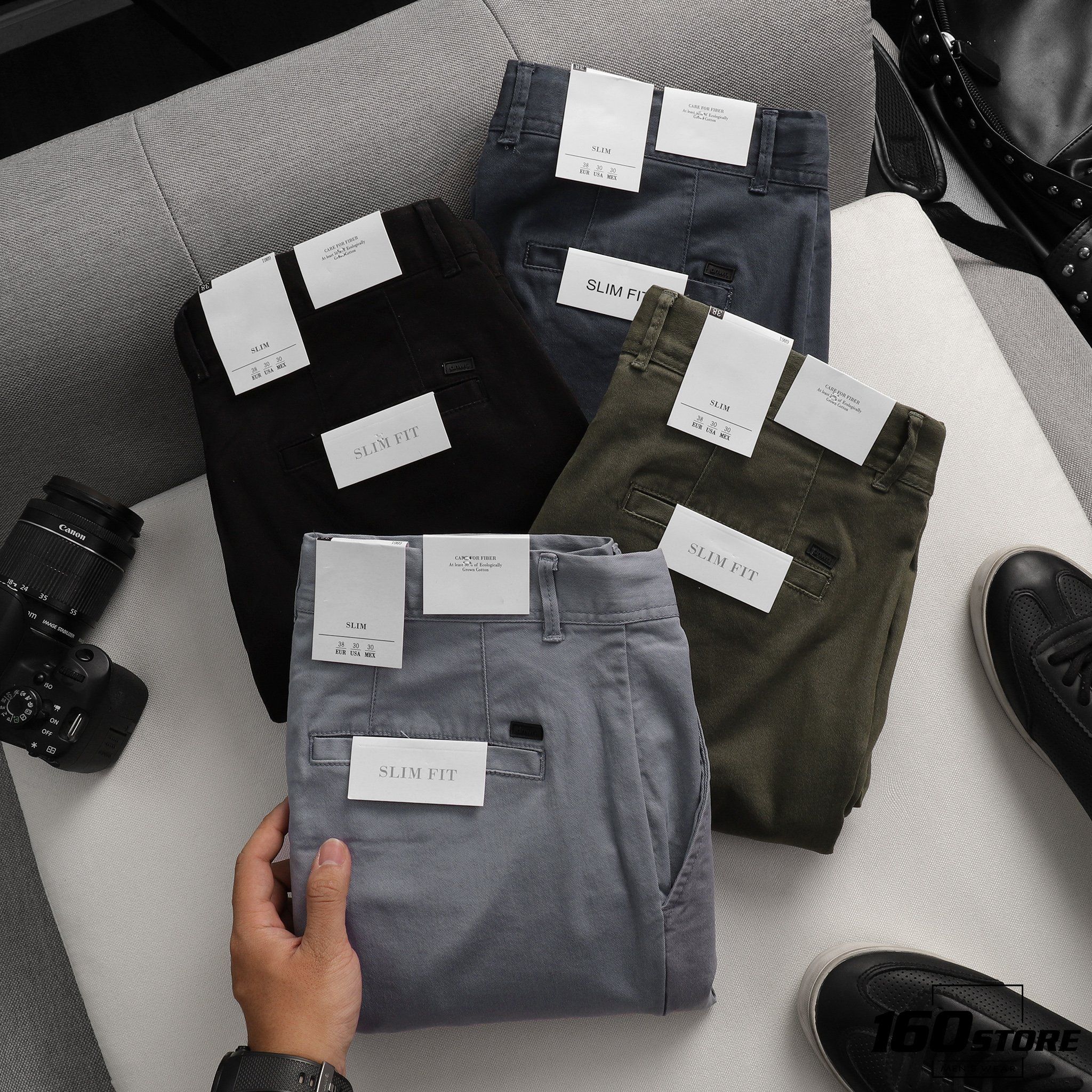 Quần kaki ZRA slim ss20
