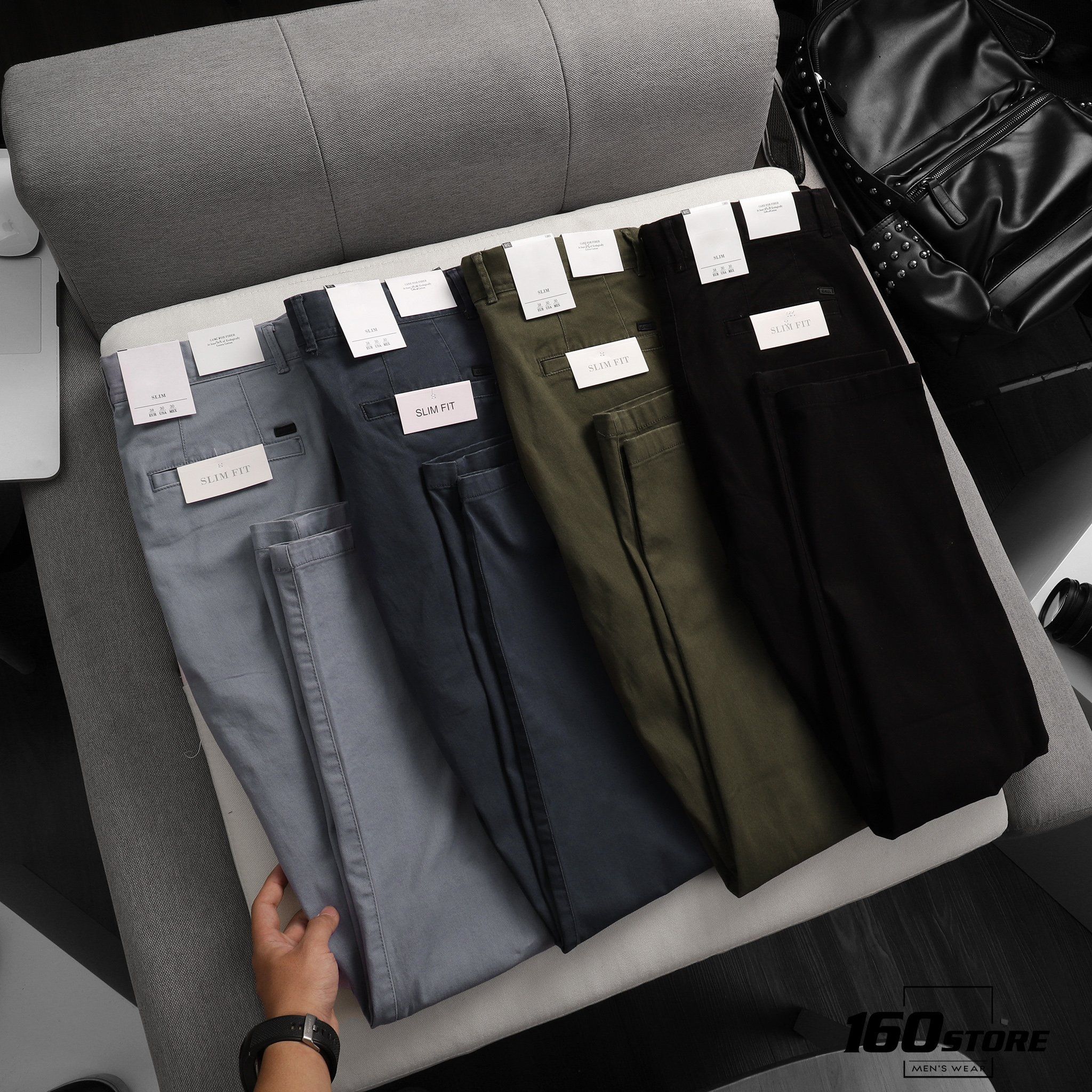 Quần kaki ZRA slim ss20