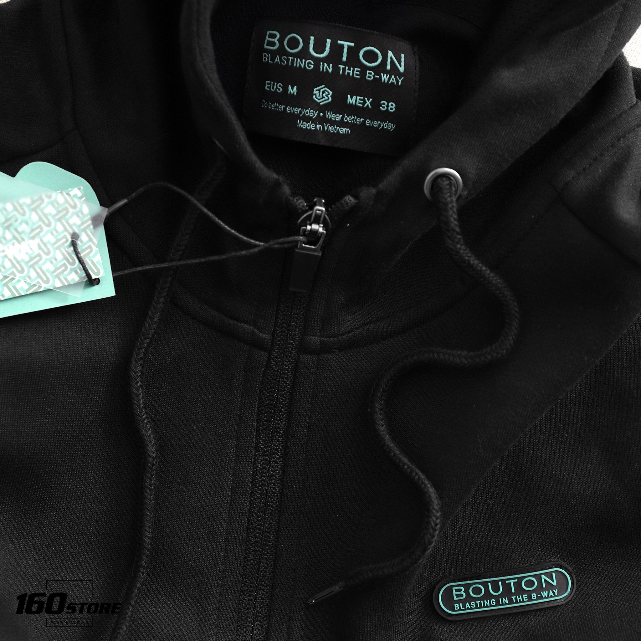 Áo khoác BOUTON hoodie zip