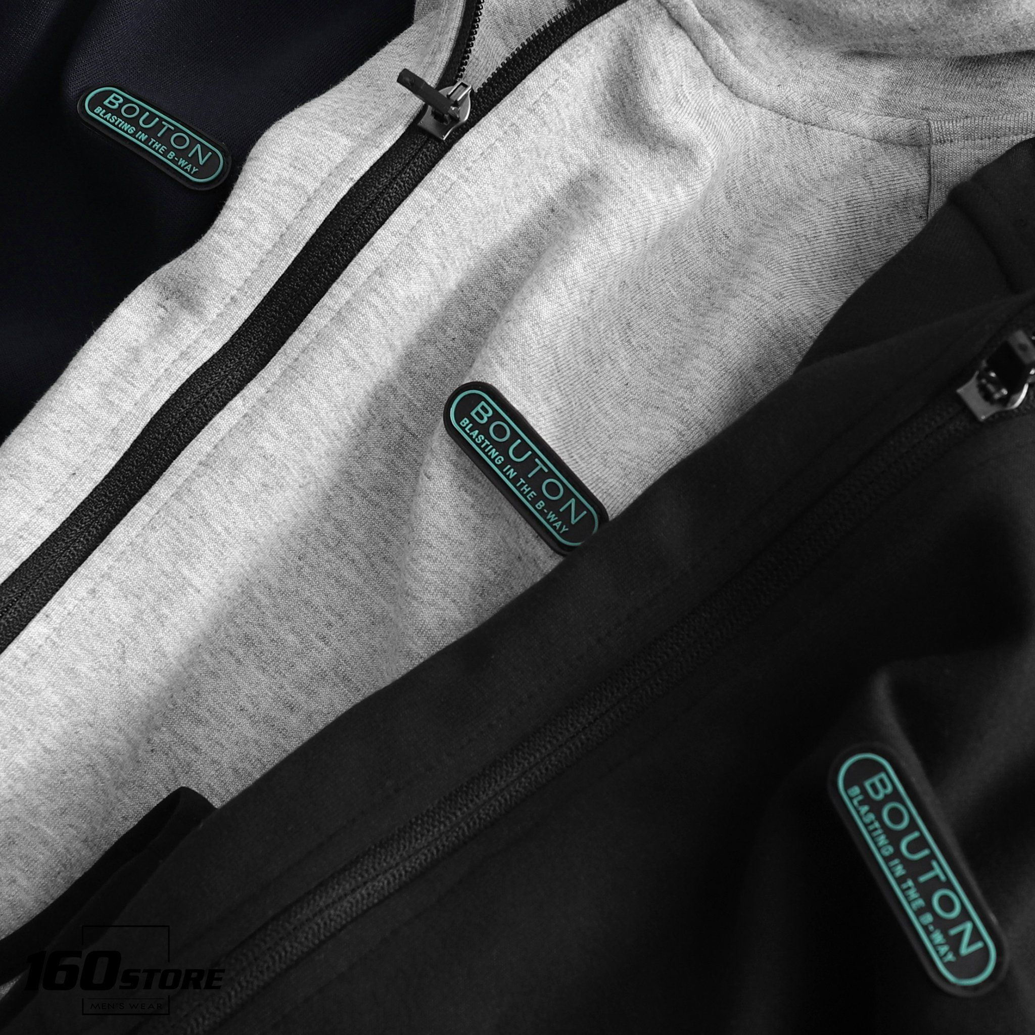 Áo khoác BOUTON hoodie zip