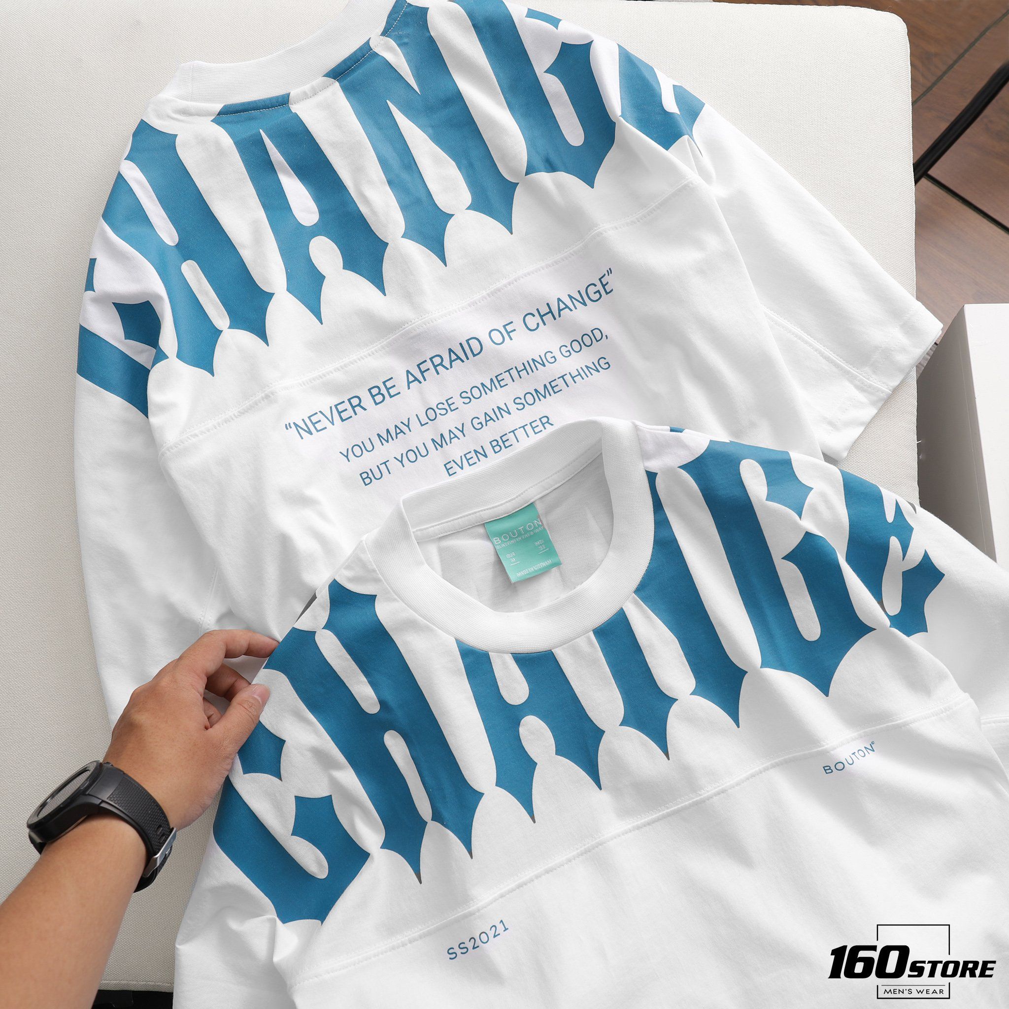 Áo thun BOUTON CHANGE ss21