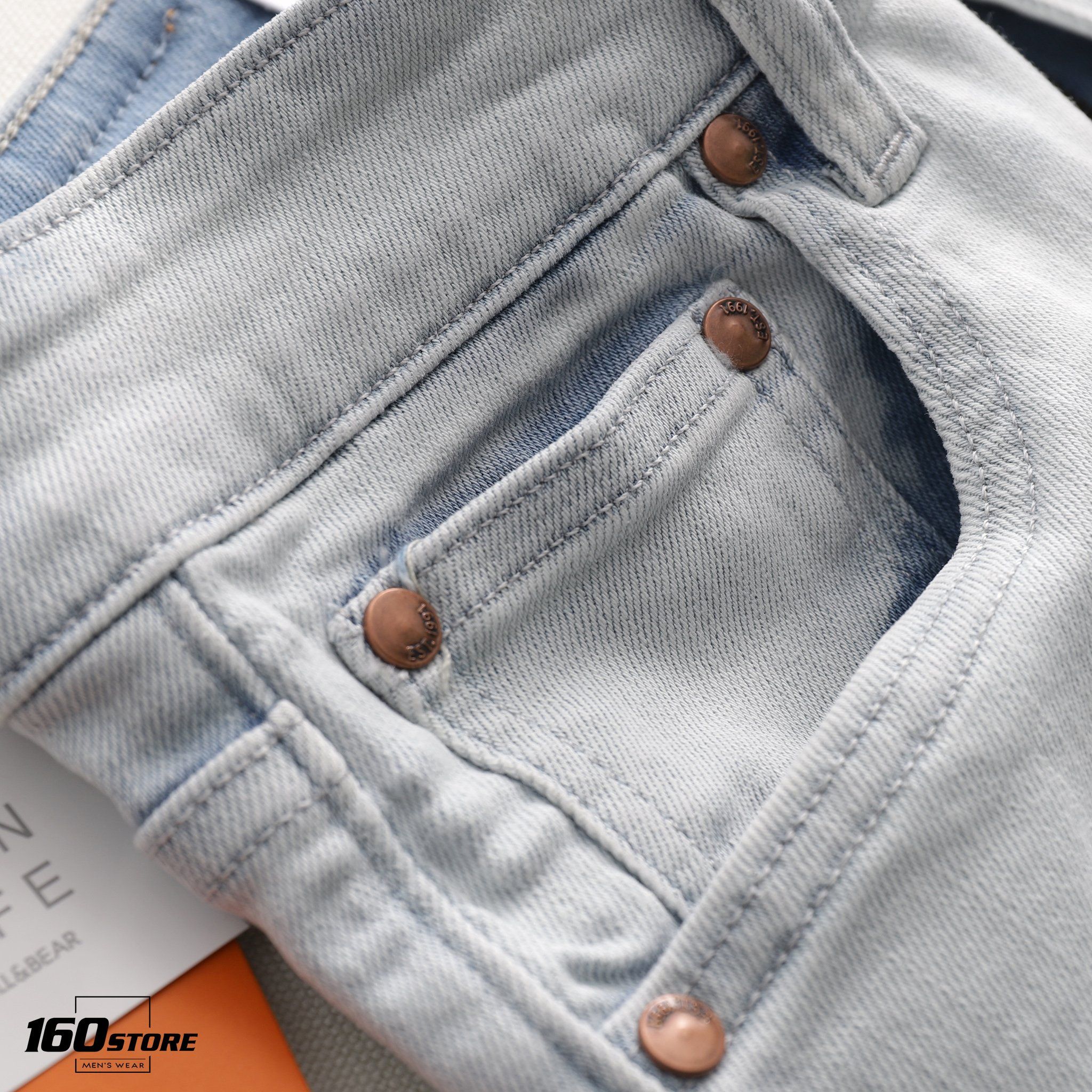 Quần jeans P.B Skinny ripped