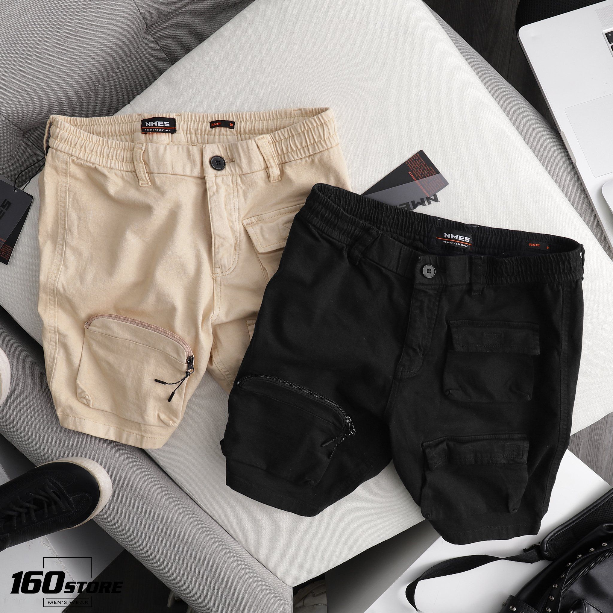 Quần Short kaki NOMOUS ESSENTIALS cargo