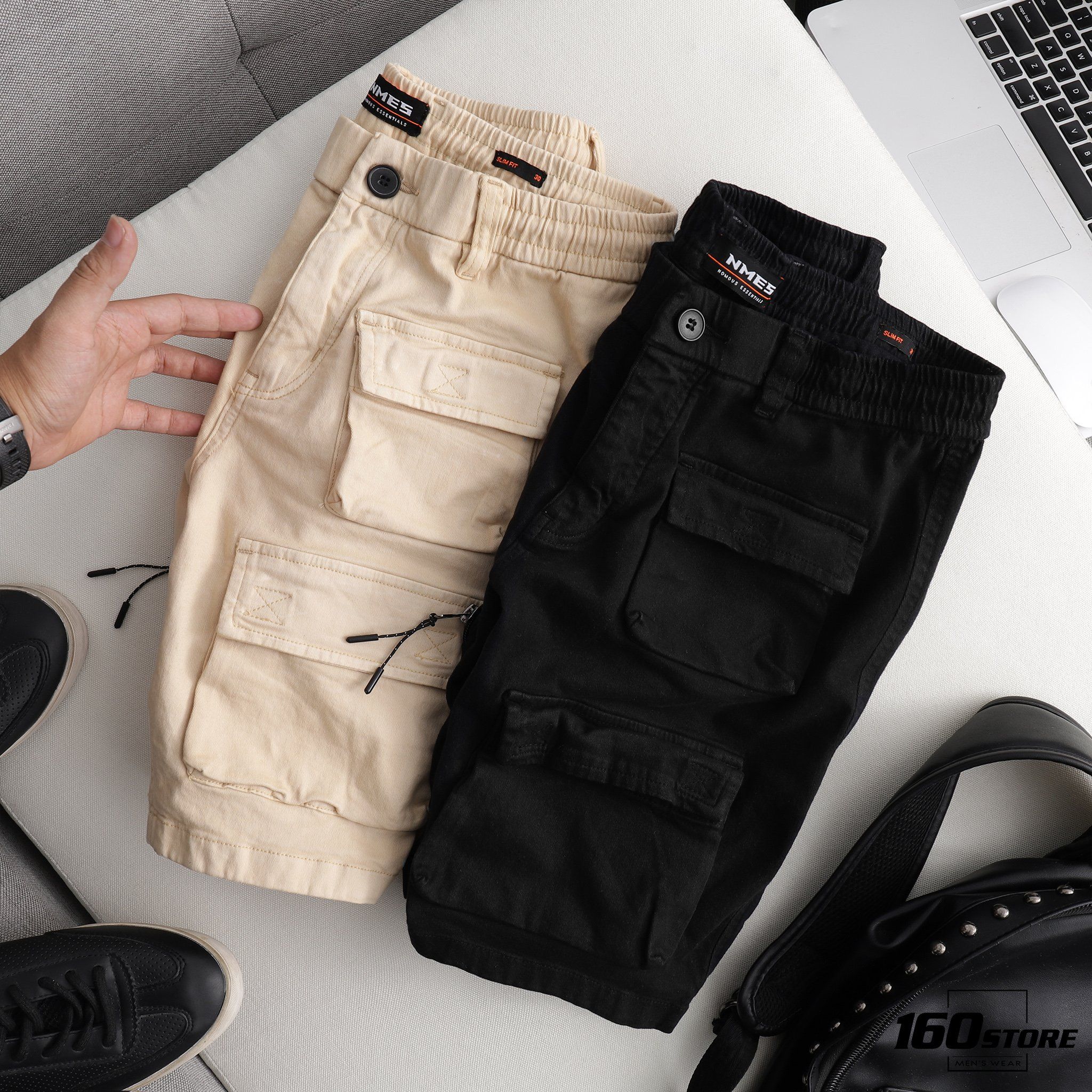 Quần Short kaki NOMOUS ESSENTIALS cargo