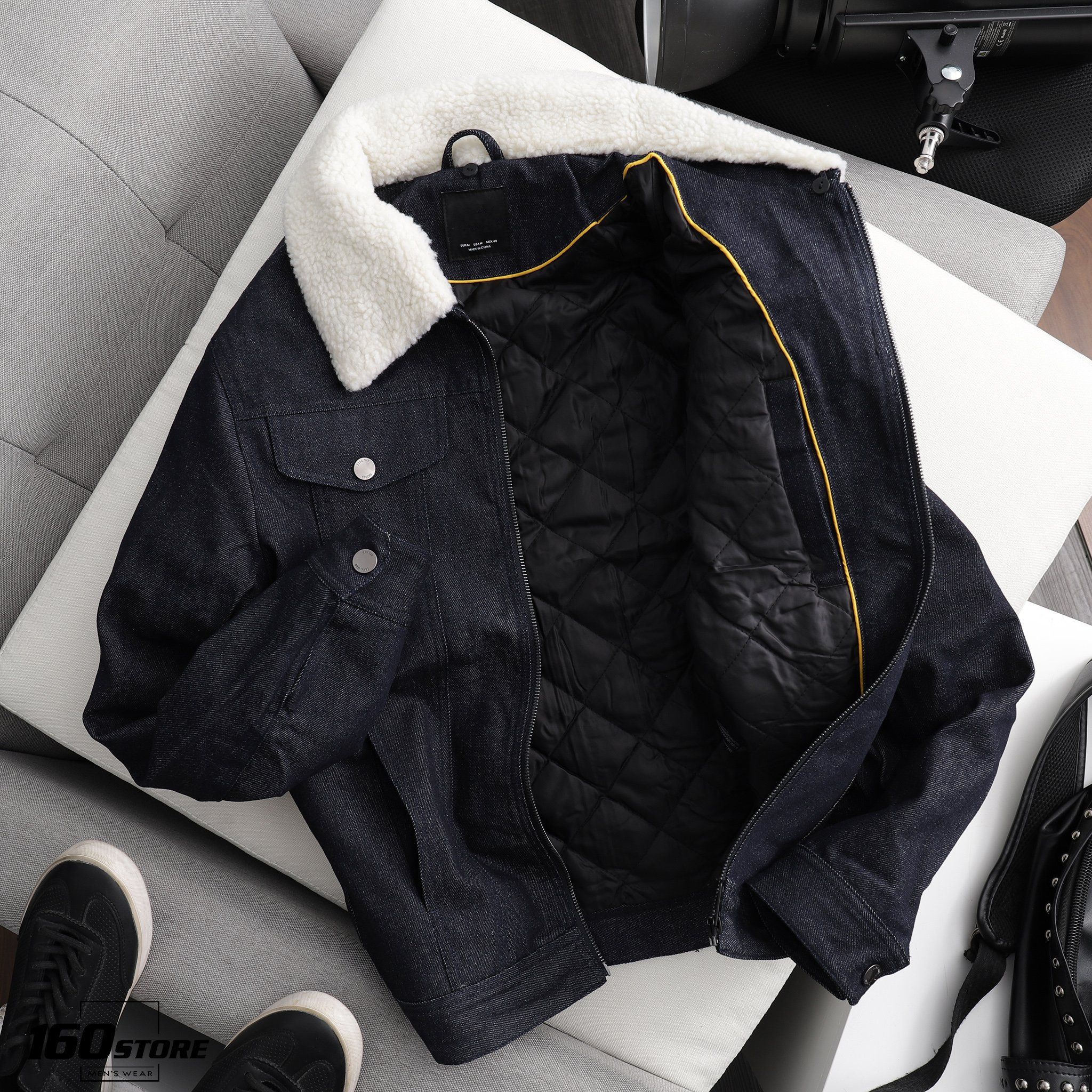 Áo khoác ZRA jacket cổ lông