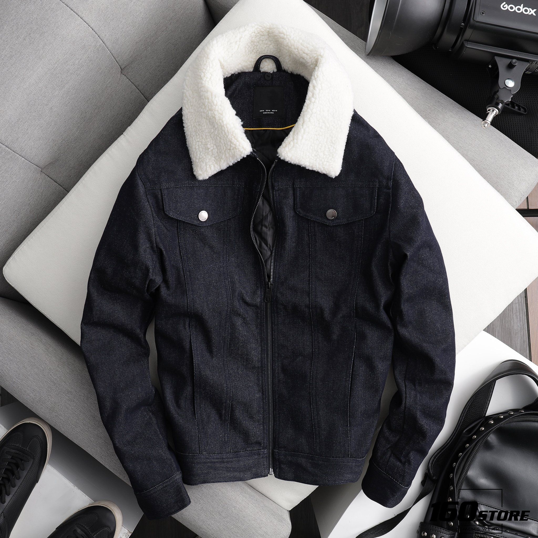 Áo khoác ZRA jacket cổ lông