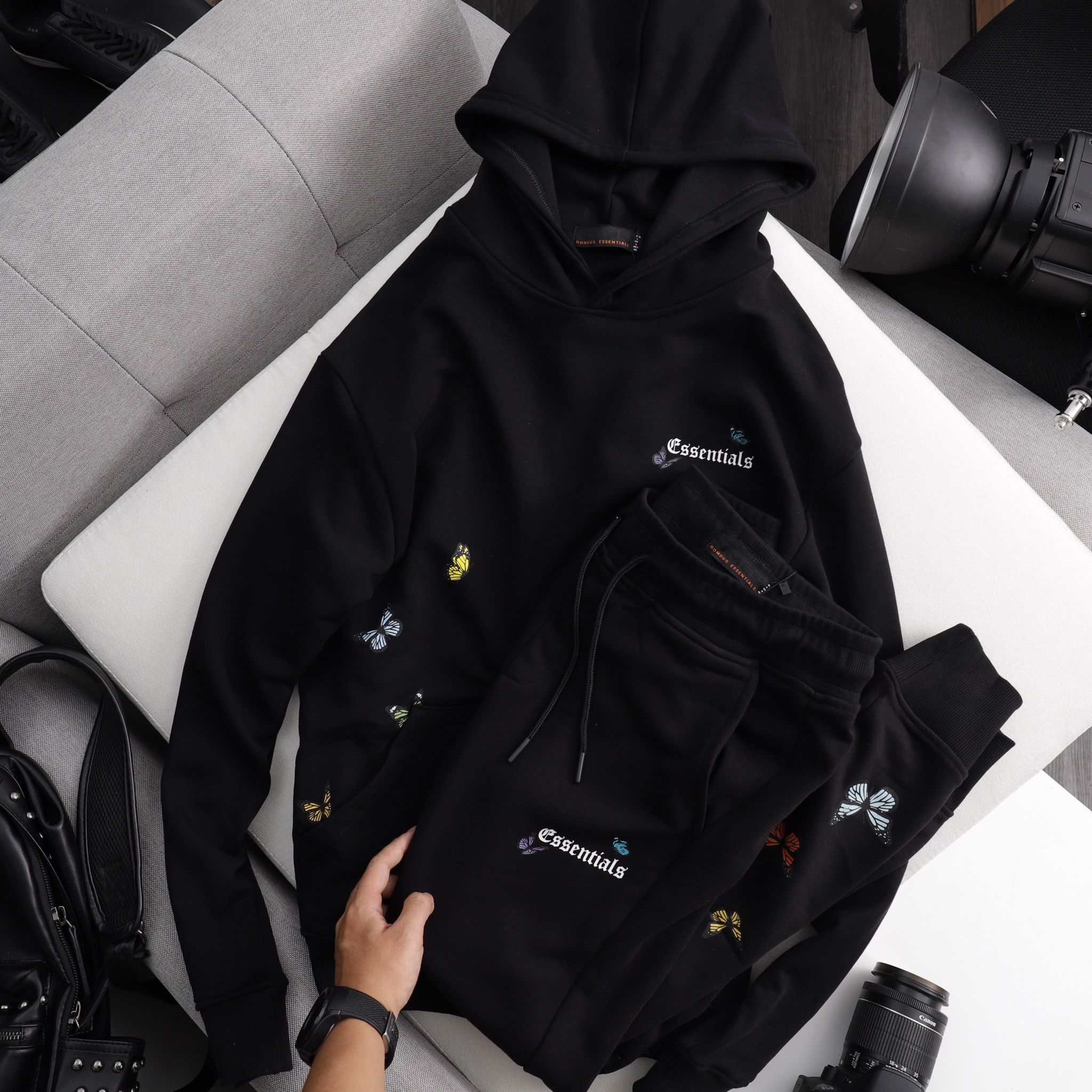 Hoodie NOMOUS ESSENTIALS butterfly